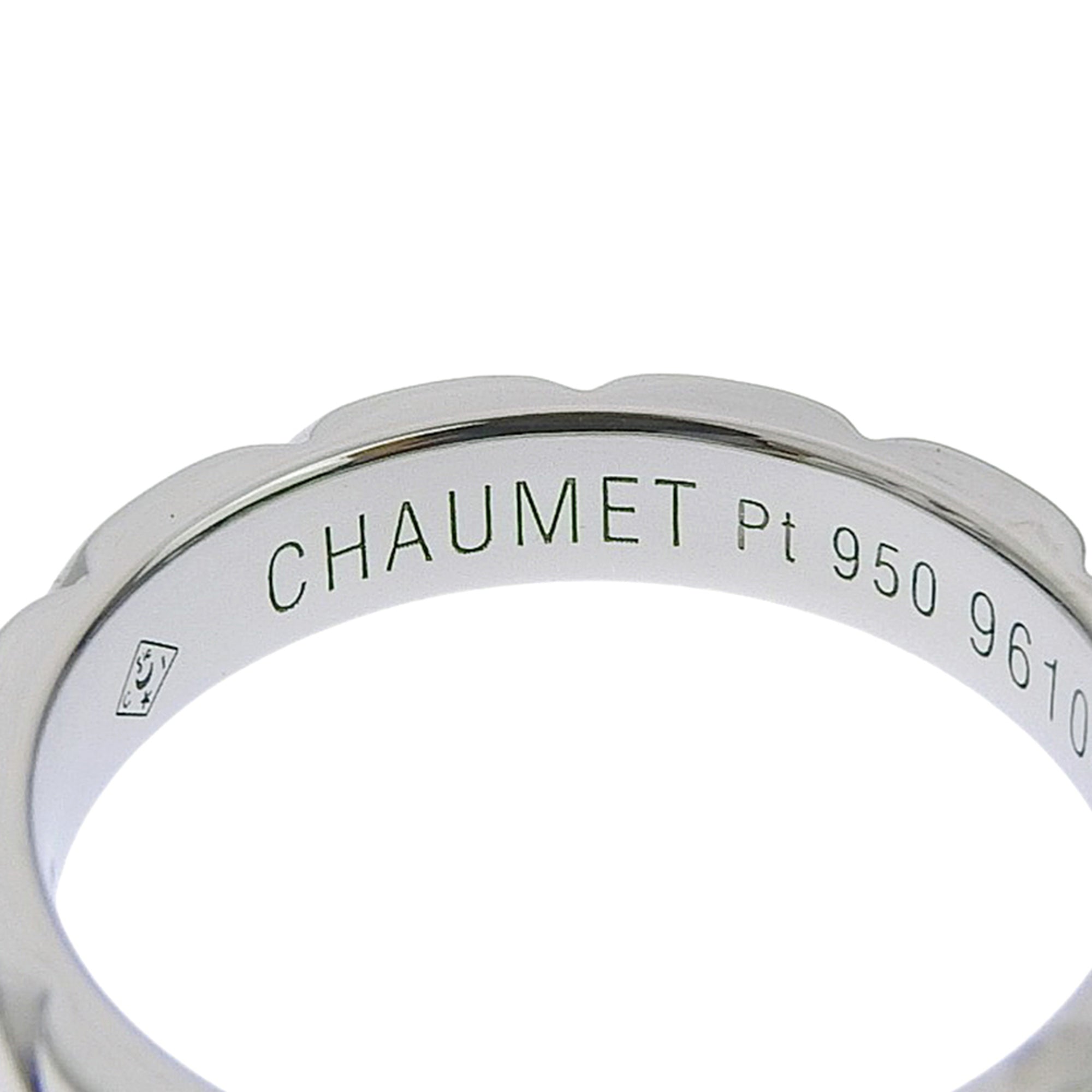 Chaumet Platinum 950 Band Ring (Pre-Owned)