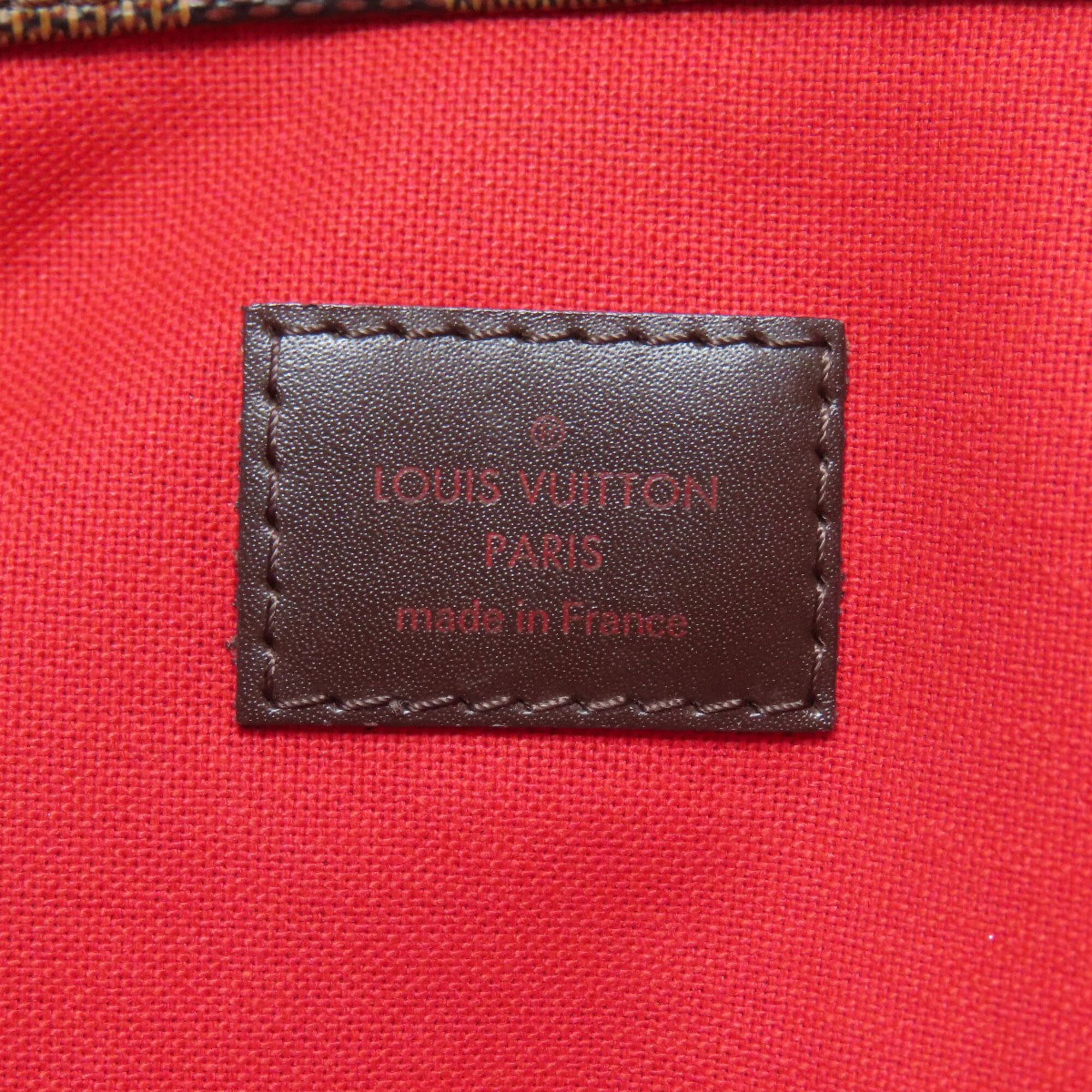 Louis Vuitton Damier Canvas Ebene Damier Canvas Shoulder Bag (Pre-Owned)