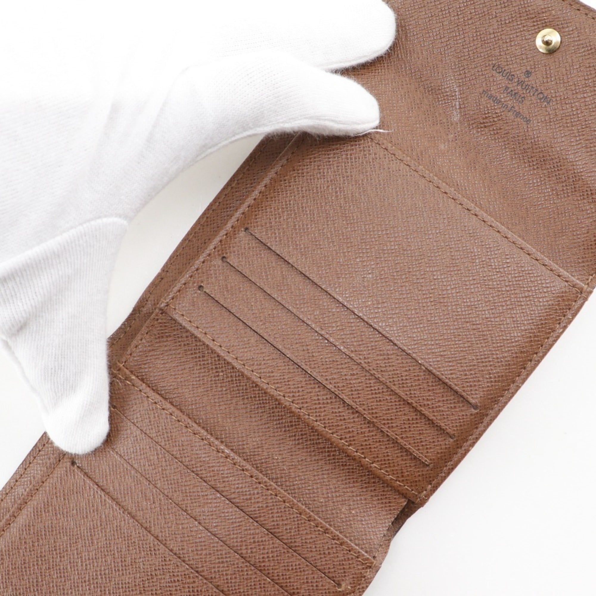 Louis Vuitton Monogram Brown Monogram Monogram Canvas Wallet (Bi-Fold) (Pre-Owned)