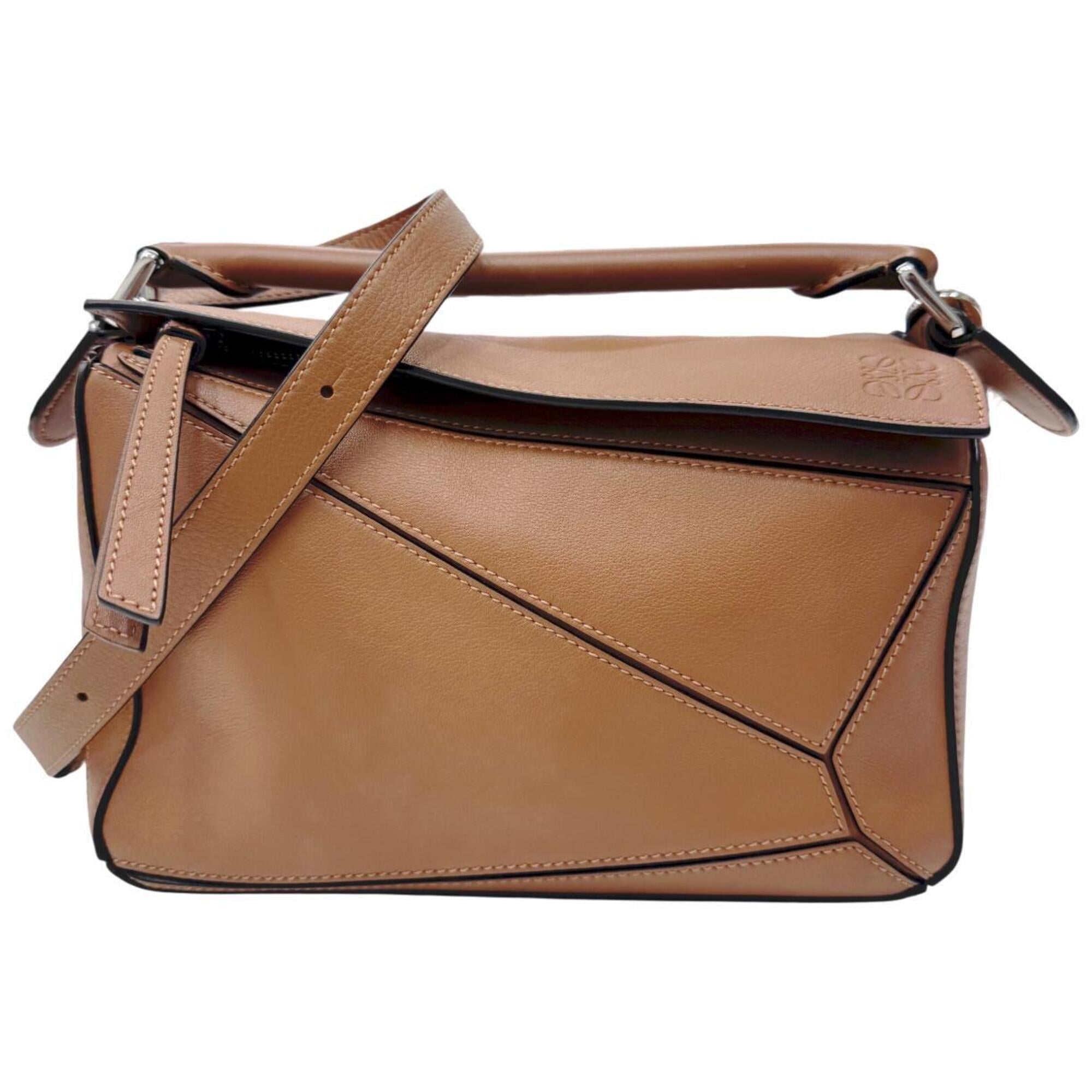 Loewe Brown Leather Shoulder Bag (Pre-Owned)