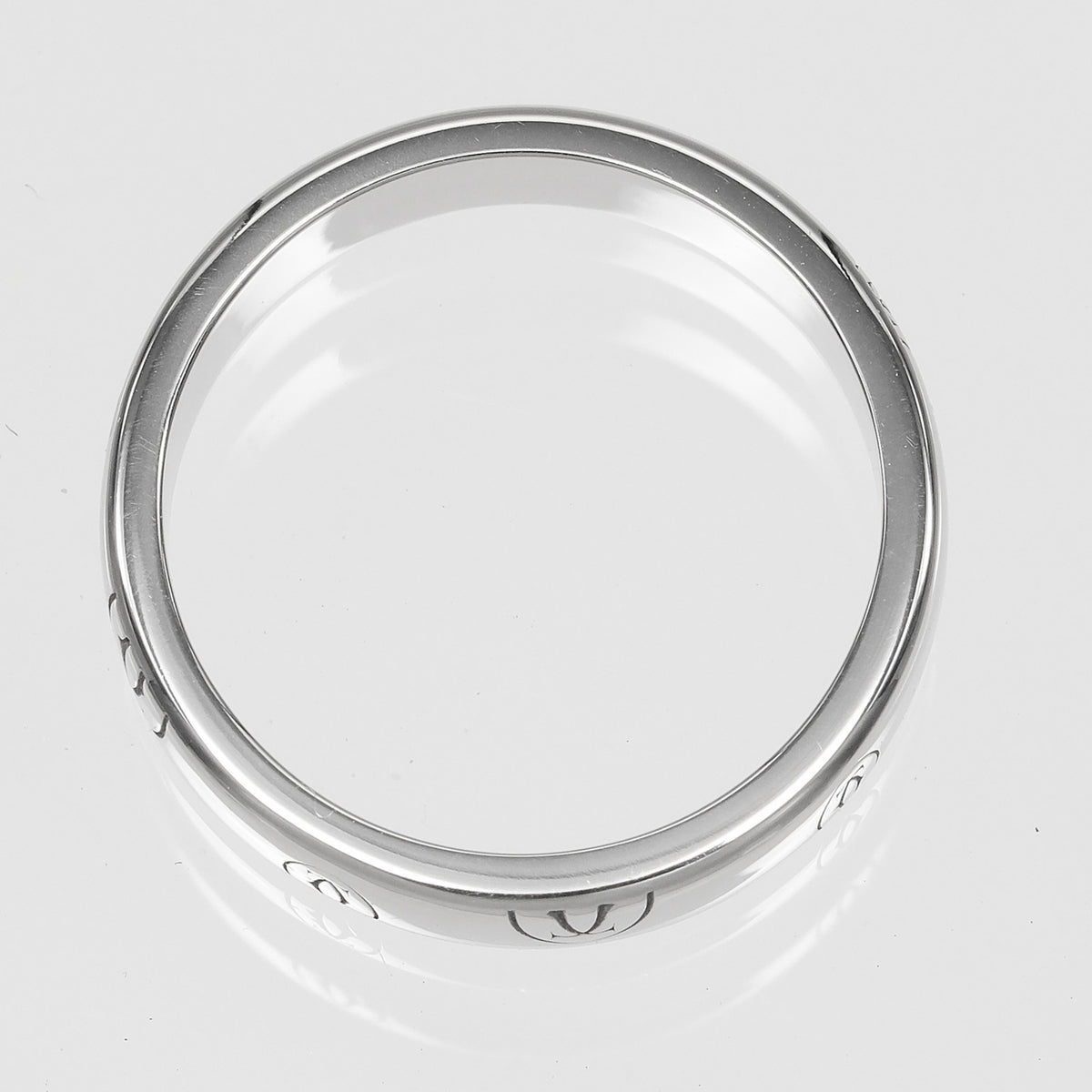 Cartier Platinum 950 Band Ring (Pre-Owned)