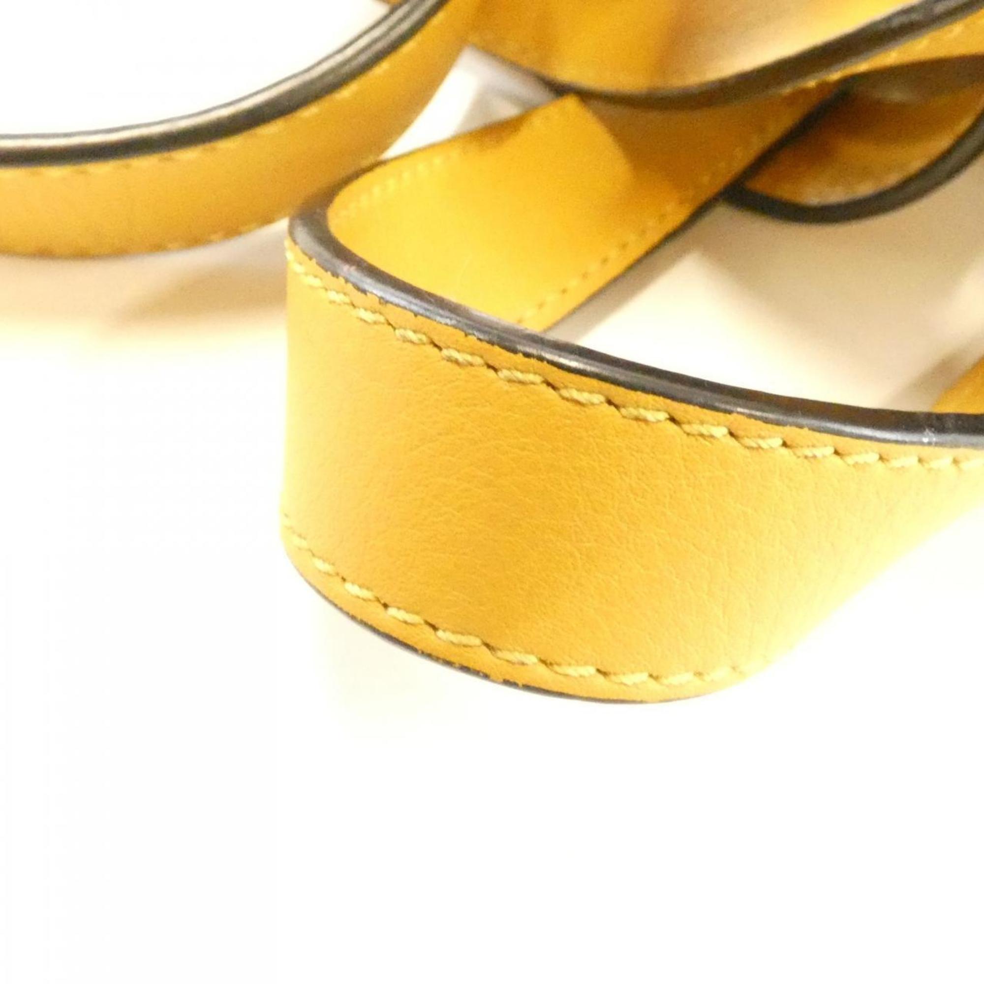 Loewe Yellow Leather Shoulder Bag (Pre-Owned)