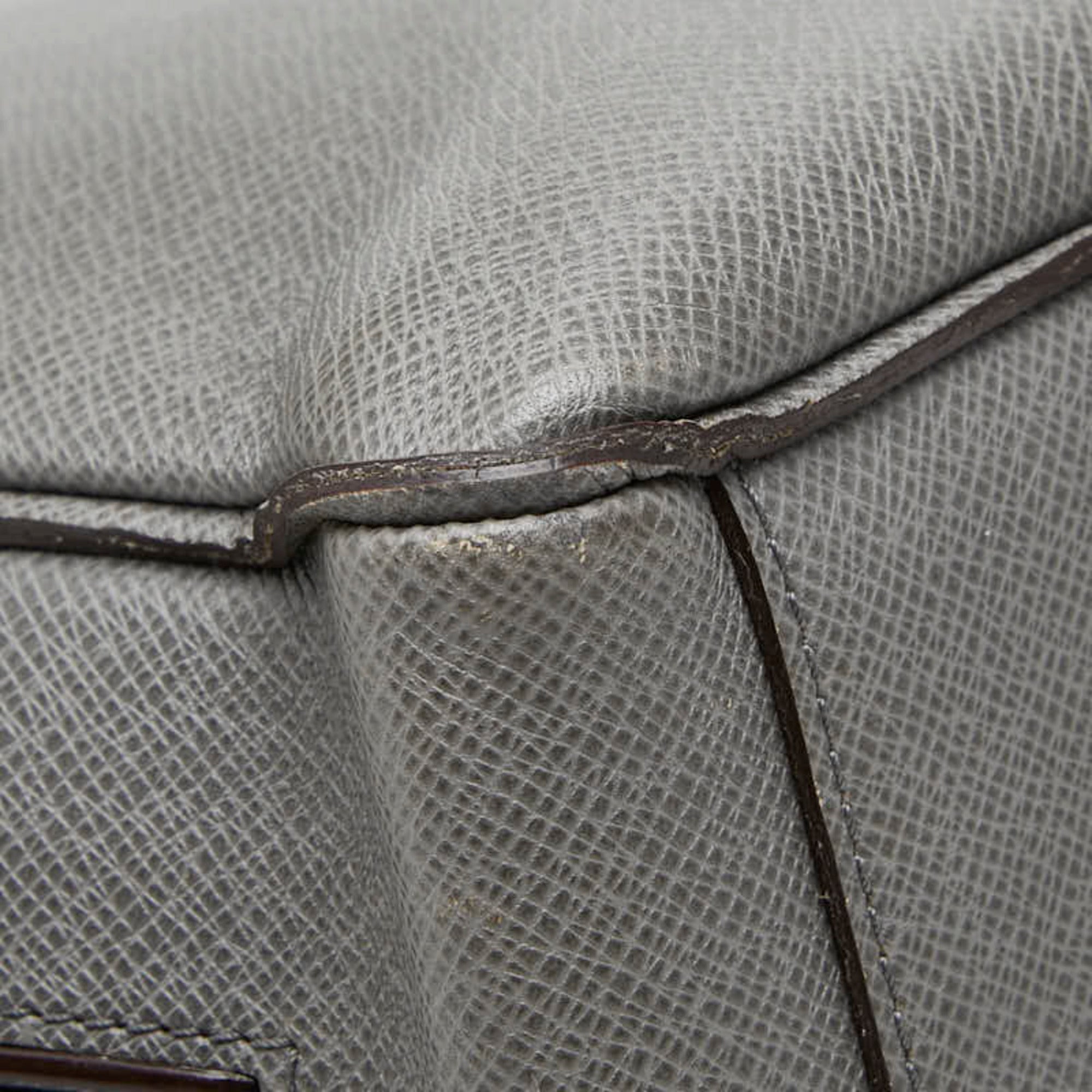 Louis Vuitton Glacier Gray Leather Shoulder Bag (Pre-Owned)