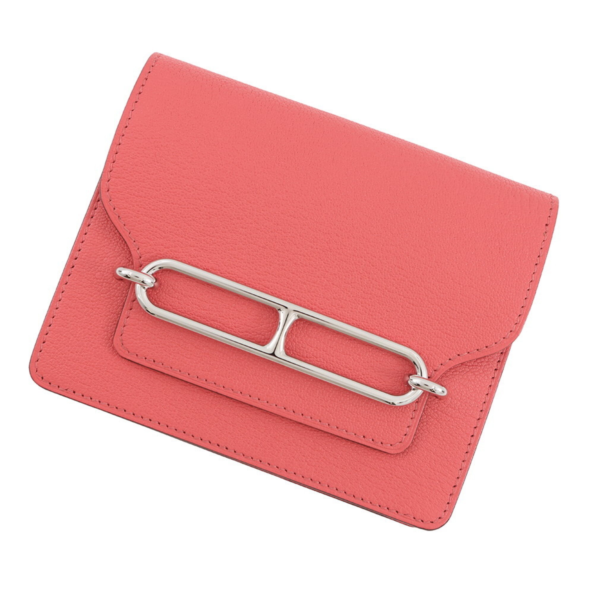 Hermes Kara Chevre Myzore Leather Coin Purse/Coin Case (Pre-Owned)