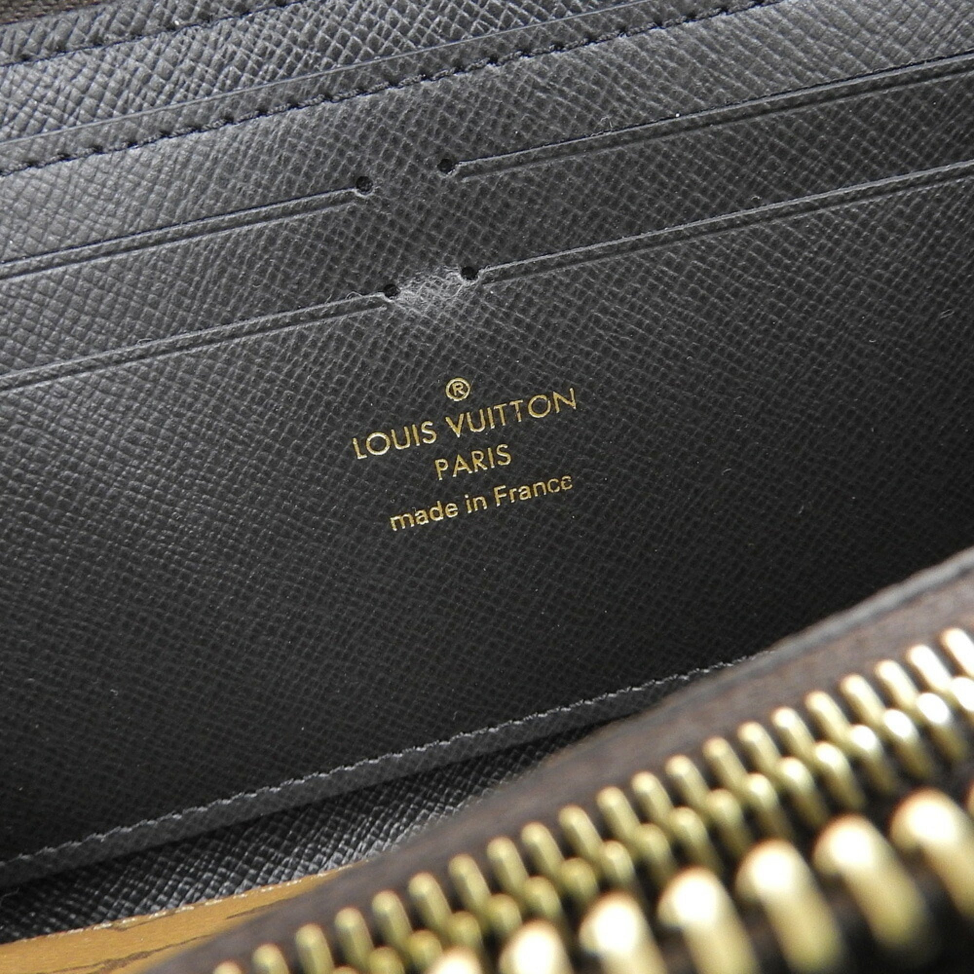 Louis Vuitton Monogram Reverse Monogram Reverse Pvc Long Wallet (Bi-Fold) (Pre-Owned)