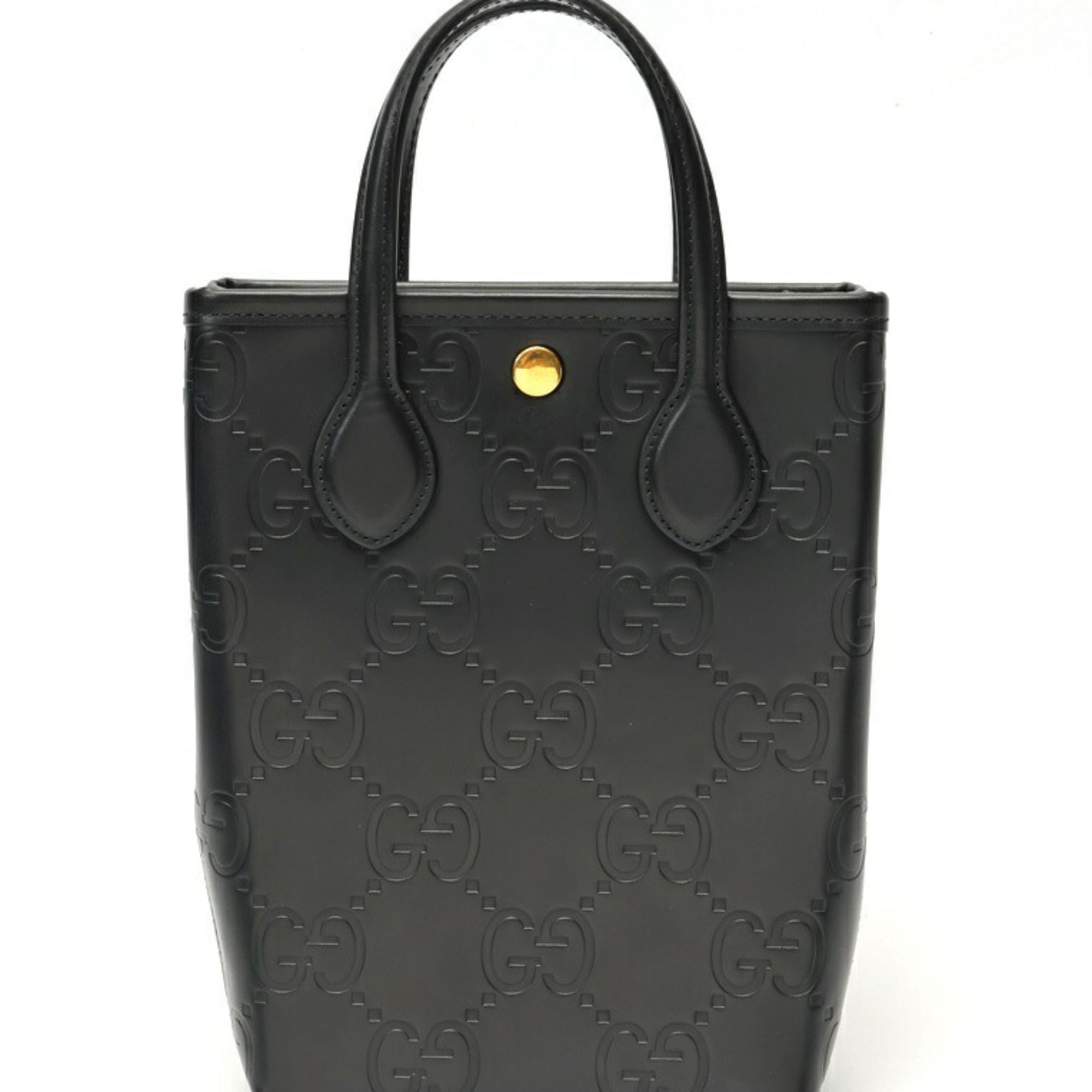Gucci Black Leather Shoulder Bag (Pre-Owned)
