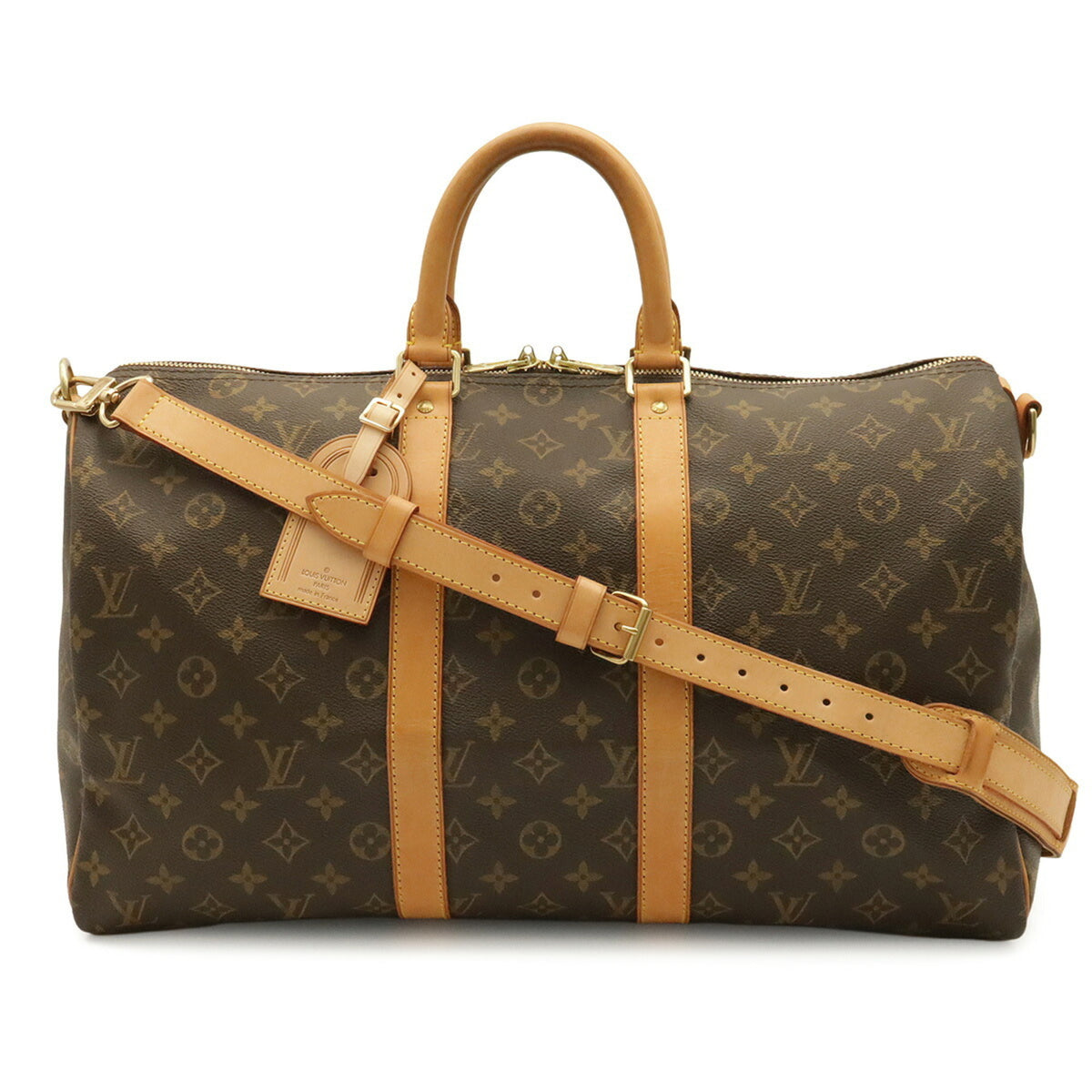 Louis Vuitton Brown Monogram Monogram Boston Bag Handbag Shoulder Bag (Pre-Owned)
