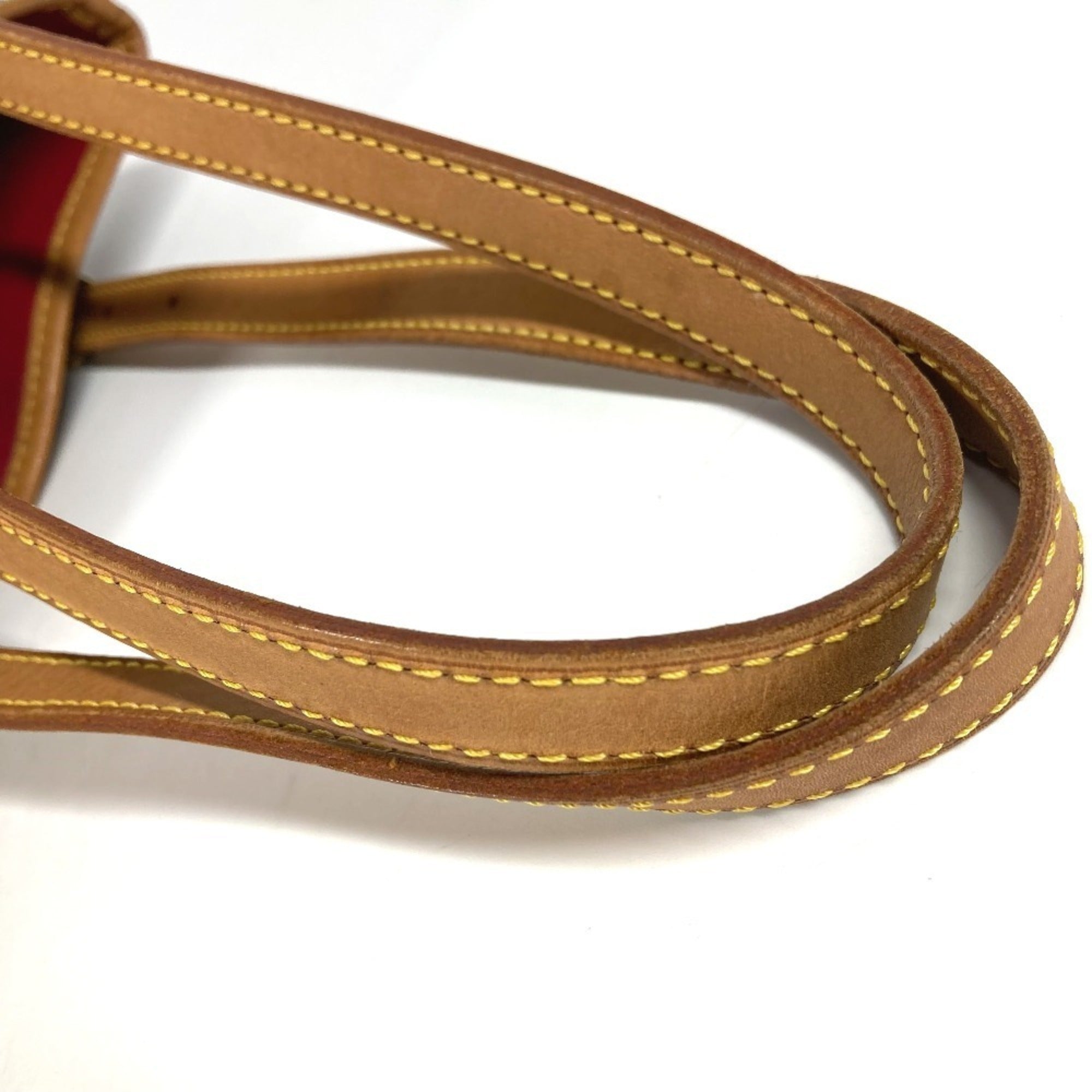 Louis Vuitton Brown Monogram Monogram Cherry Red Color Monogram Shoulder Bag Tote Bag (Pre-Owned)
