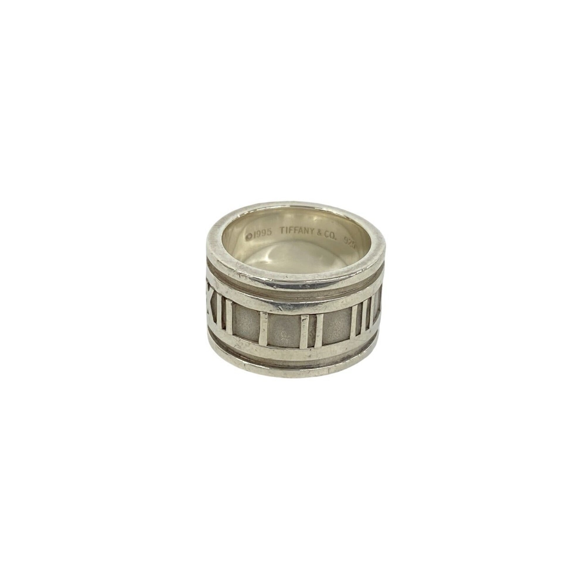 Tiffany Silver Silver 925 Band Ring (Pre-Owned)