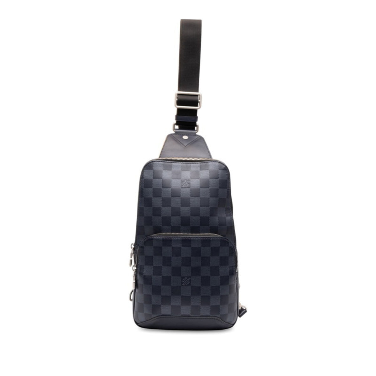 Louis Vuitton Damier Infini Navy Pvc Leather Sling Bag (Pre-Owned)