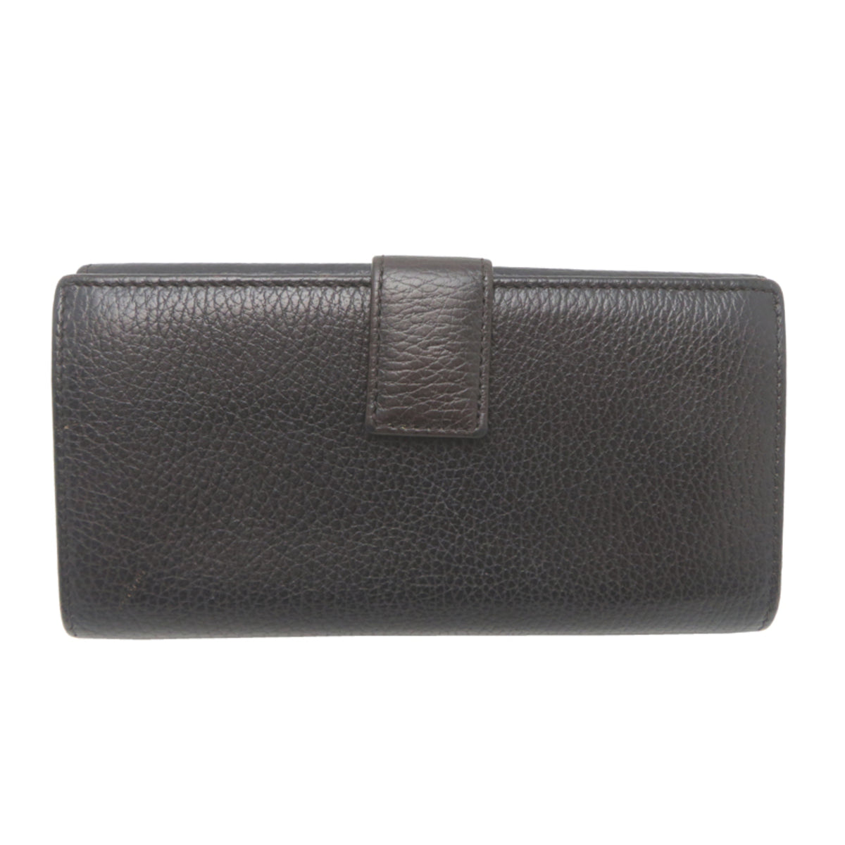 Gucci Black Leather Long Wallet (Bi-Fold) (Pre-Owned)