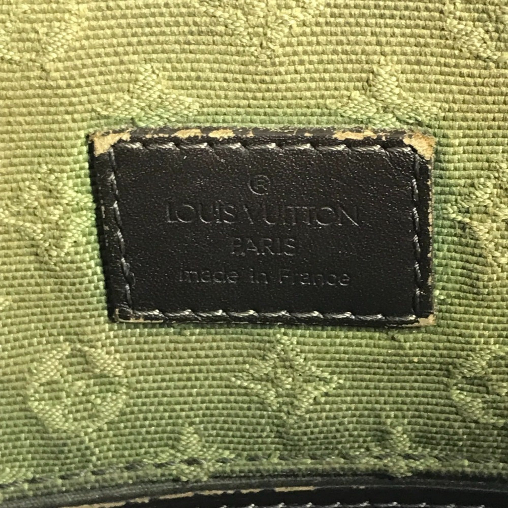 Louis Vuitton Khaki Monogram Mini Canvas Shoulder Bag (Pre-Owned)