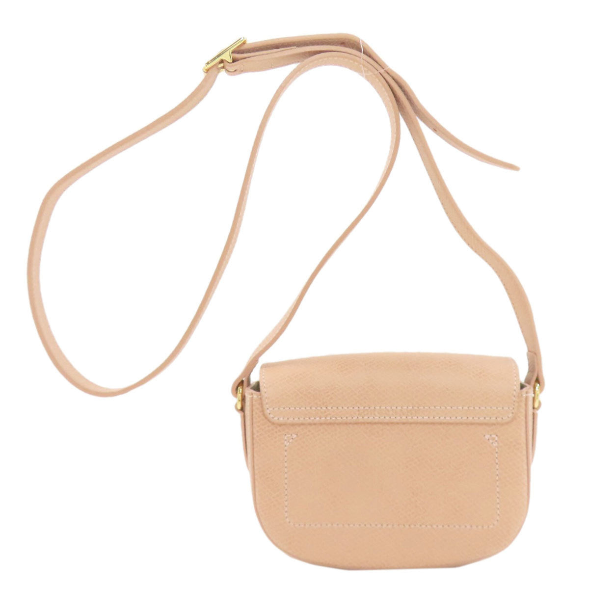 Longchamp Pink Leather Shoulder Bag (Pre-Owned)