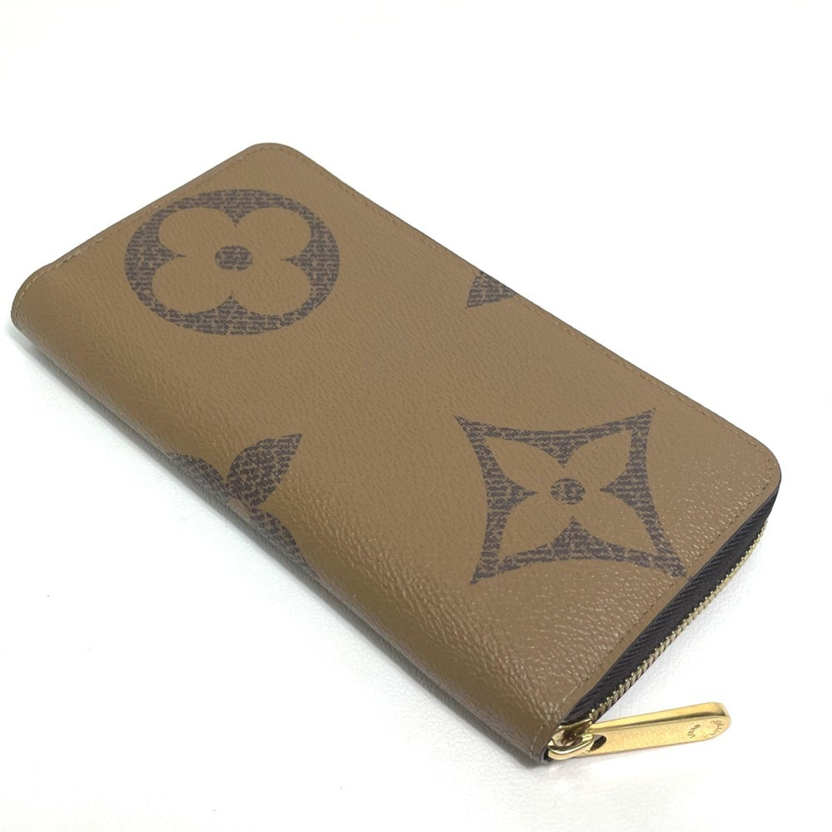 Louis Vuitton Monogram Brown Monogram Long Wallet (Bi-Fold) (Pre-Owned)