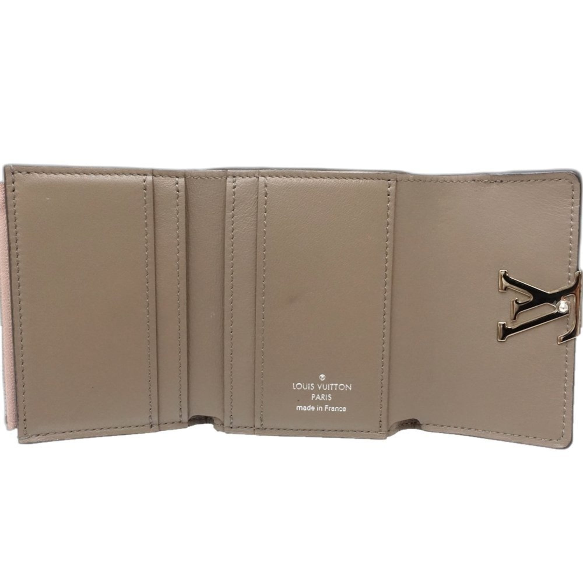 Louis Vuitton Magnolia Leather Wallet (Tri-Fold) (Pre-Owned)
