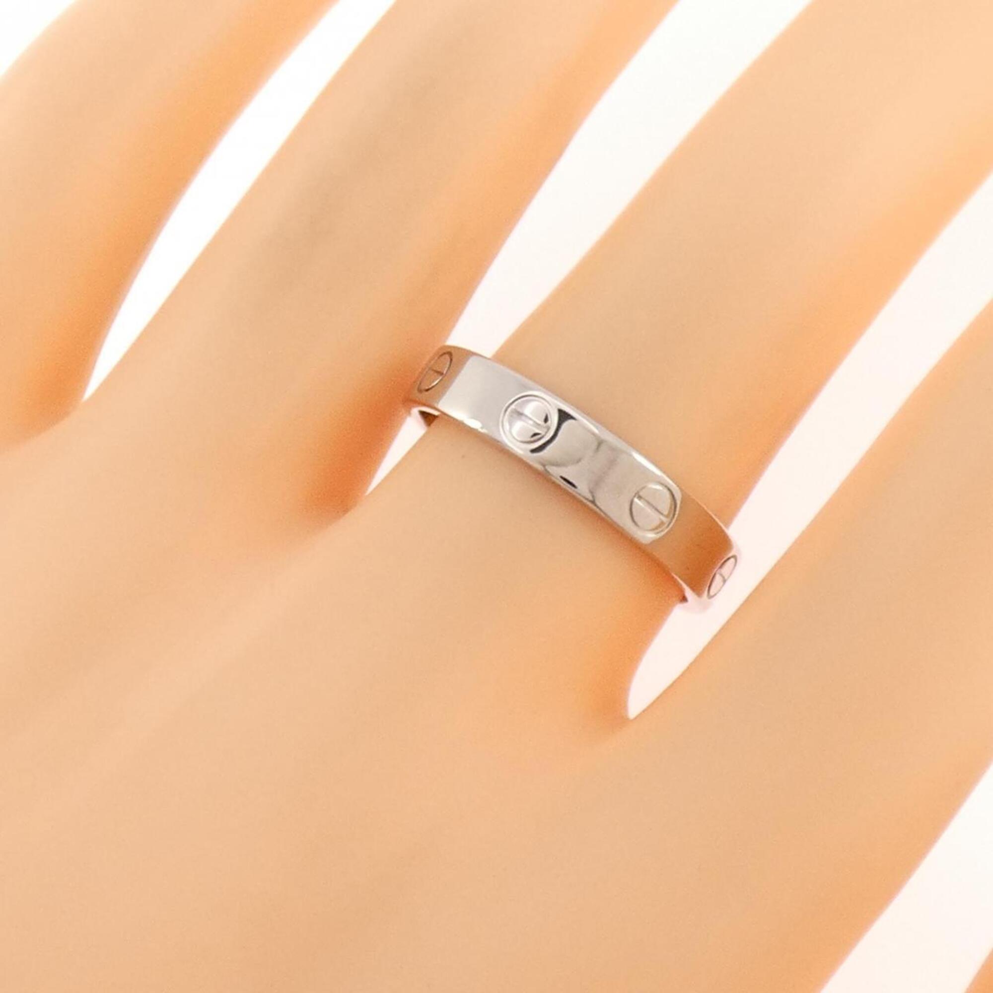Cartier Love White Gold (18K) Band Ring (Pre-Owned)