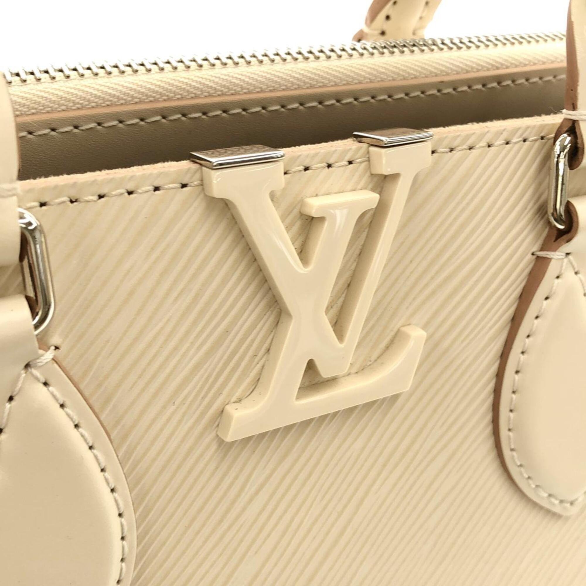 Louis Vuitton Beige Leather Handbag (Pre-Owned)