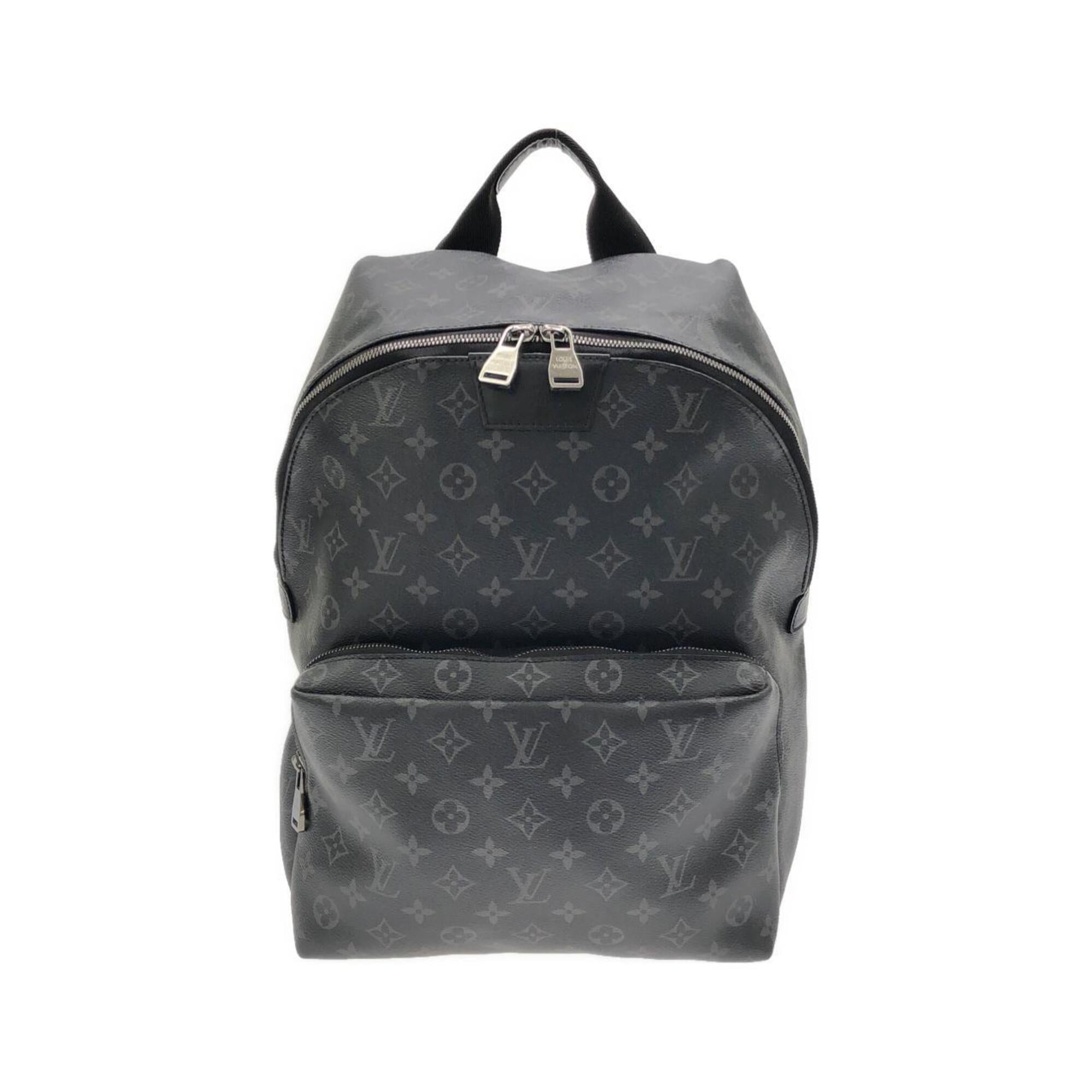 Louis Vuitton Monogram Eclipse Black Coated Canvas Backpack (Pre-Owned)