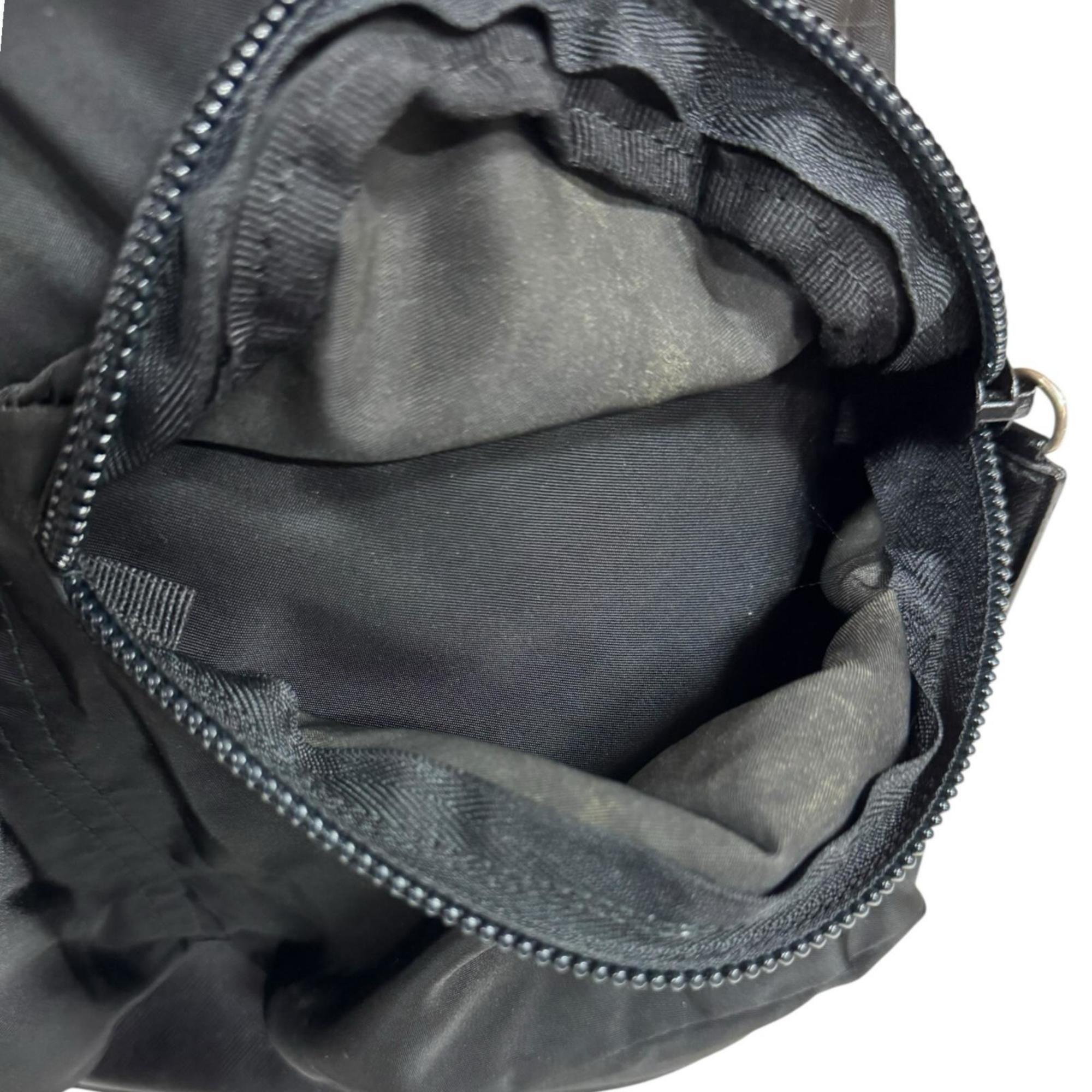 Prada Black Nero Nylon Backpack (Pre-Owned)