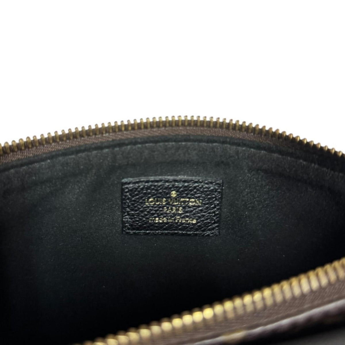 Louis Vuitton Black Brown Noir Monogram Canvas Shoulder Bag (Pre-Owned)