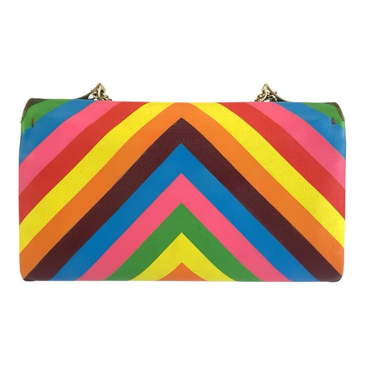 Valentino Multi-Color Leather Shoulder Bag (Pre-Owned)