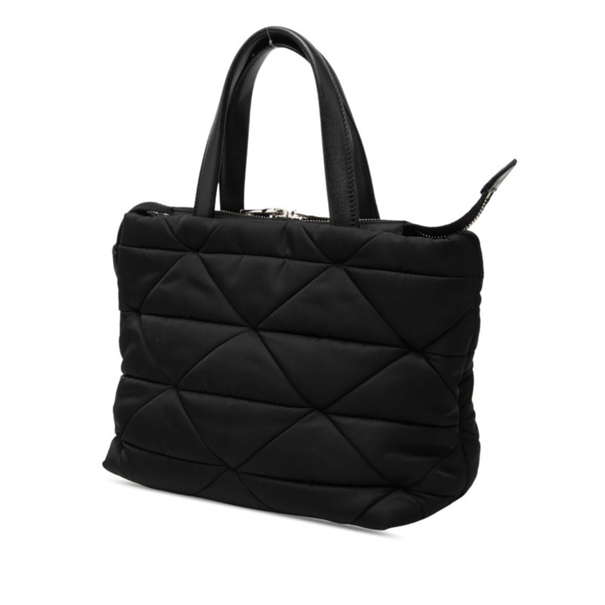 Prada Black Nylon Shoulder Bag Tote Bag (Pre-Owned)