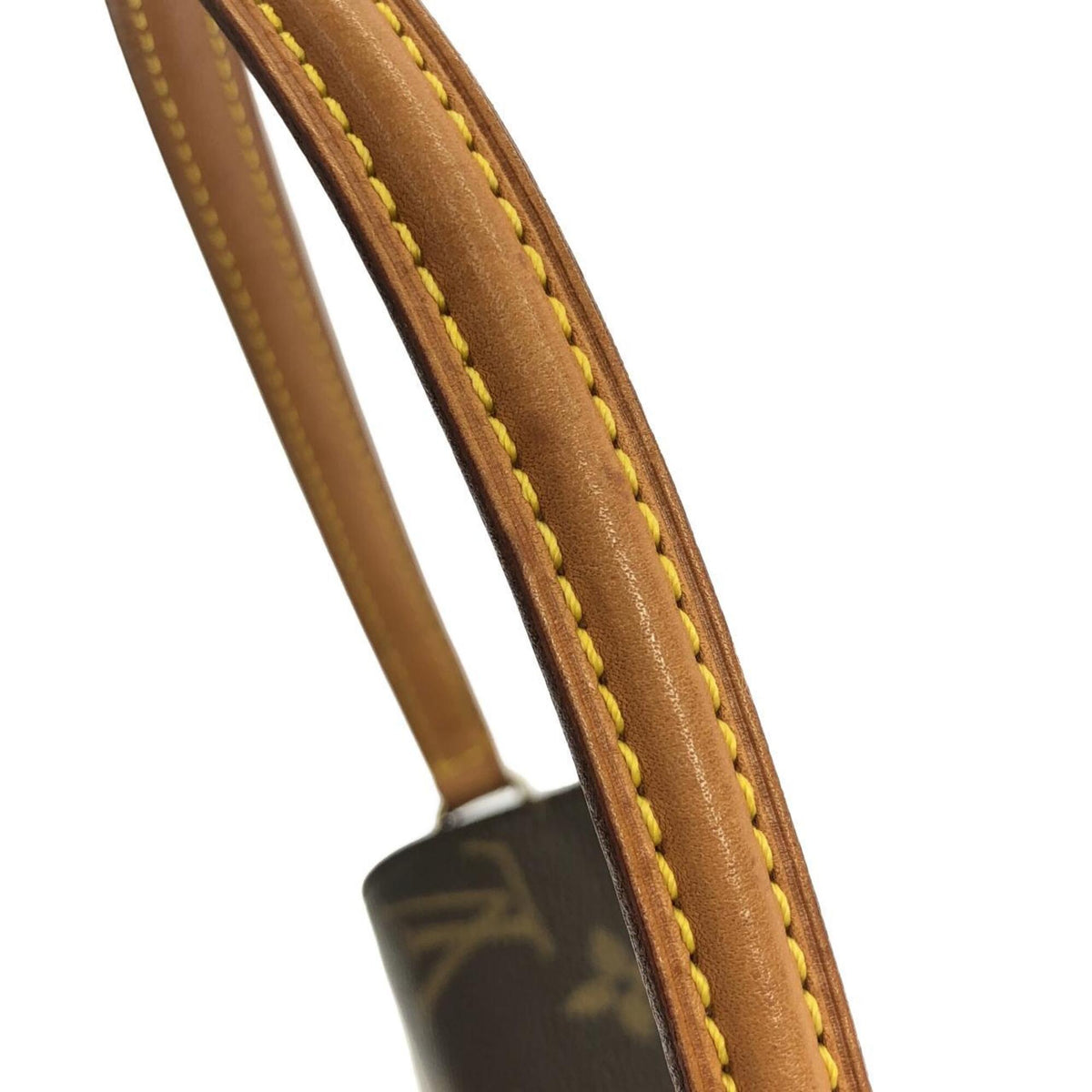 Louis Vuitton Marron Monogram Coated Canvas Handbag (Pre-Owned)