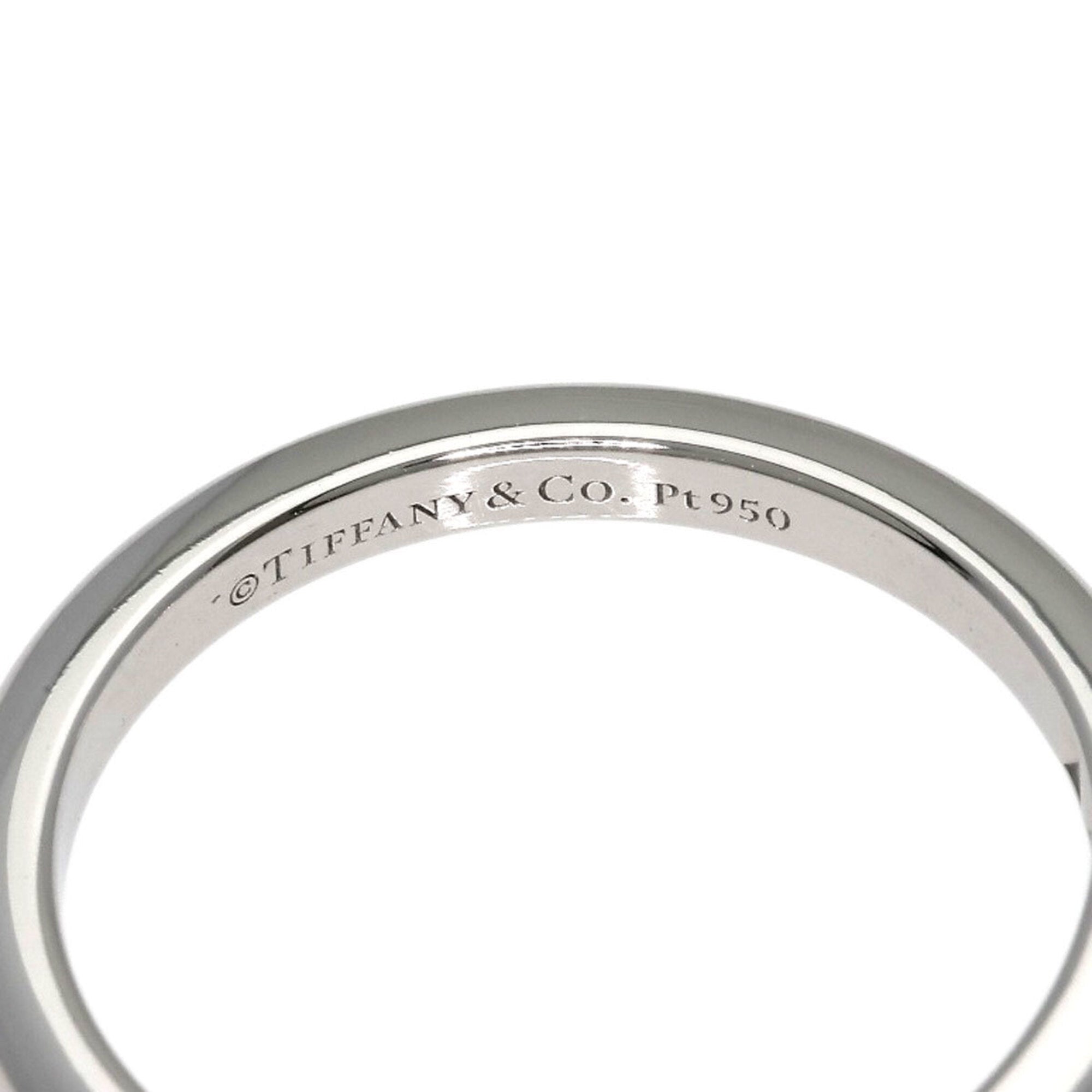 Tiffany Platinum 950 Band Ring (Pre-Owned)