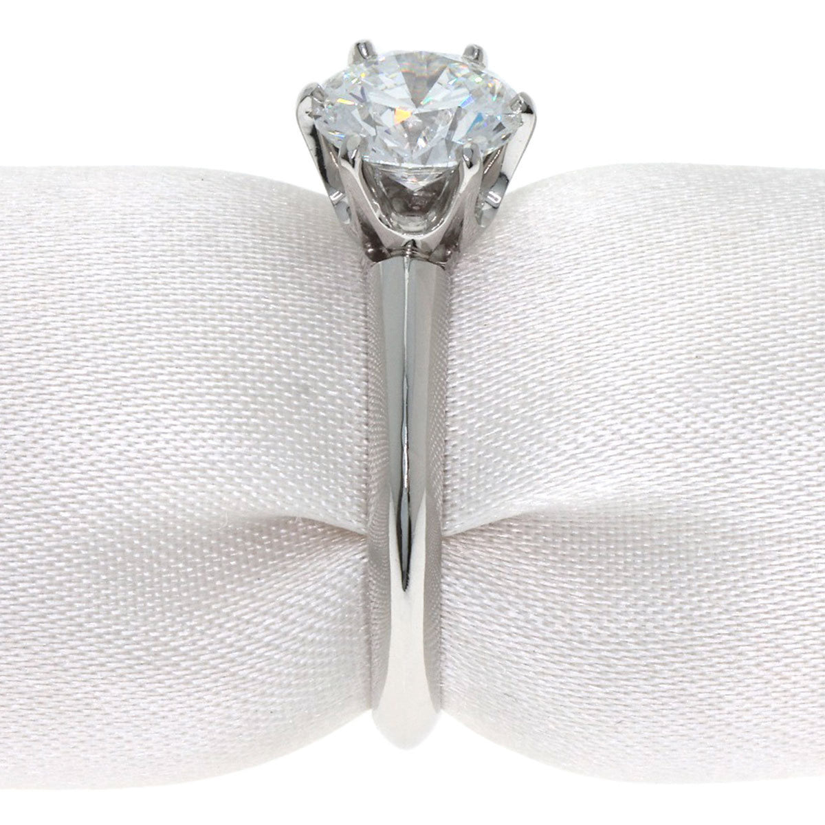 Tiffany Platinum 950 Band Ring (Pre-Owned)