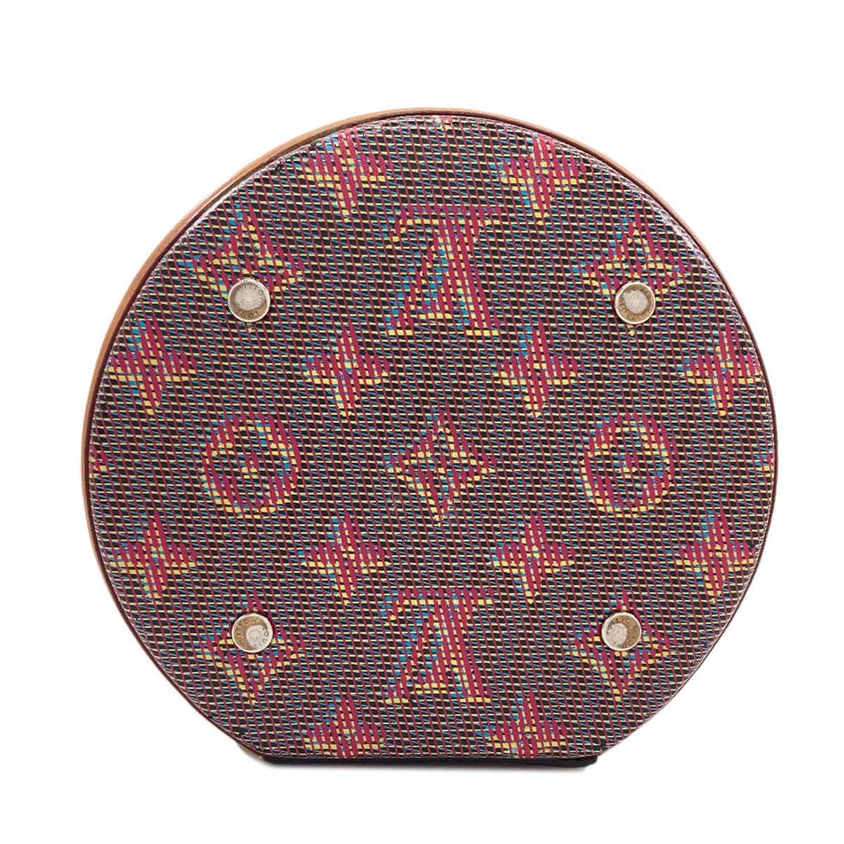 Louis Vuitton Brown Red Color Handbag (Pre-Owned)