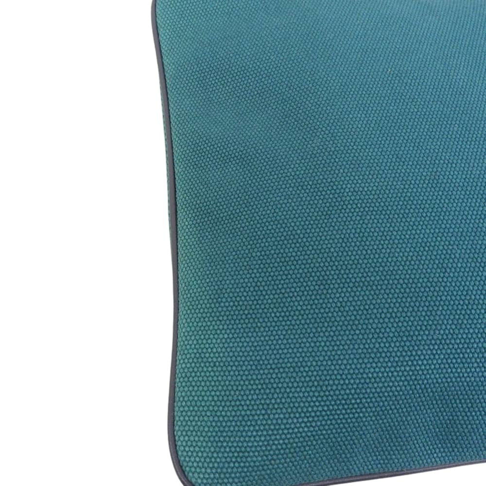 Coach Green Canvas Clutch Bag (Pre-Owned)