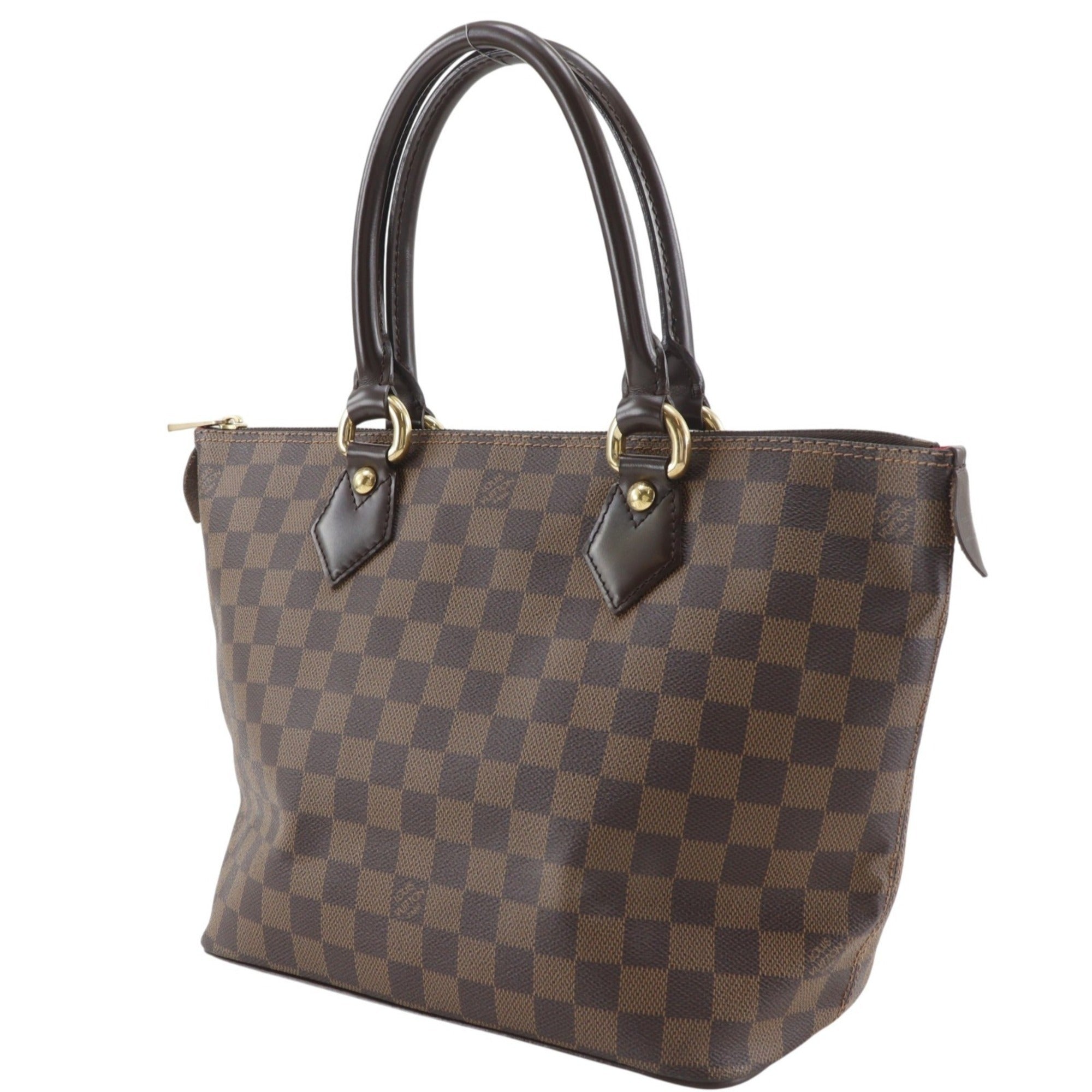 Louis Vuitton Brown Damier Canvas Damier Canvas Handbag (Pre-Owned)