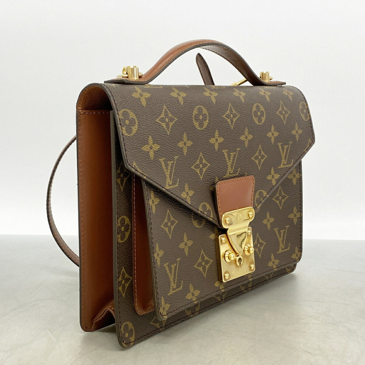Louis Vuitton Brown Handbag (Pre-Owned)