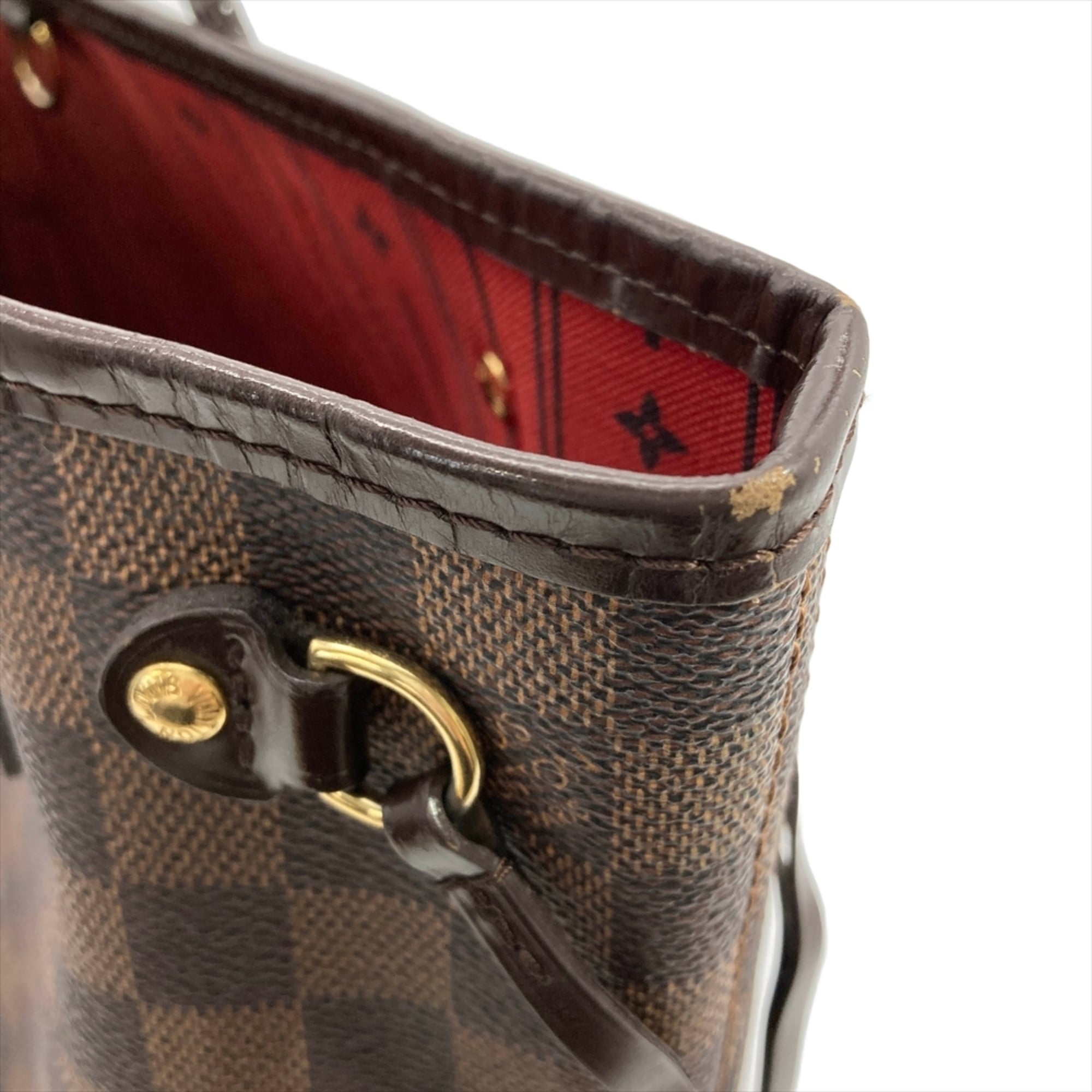 Louis Vuitton Brown Cerise Damier Canvas Ebene Galle Damier Canvas Tote Bag (Pre-Owned)