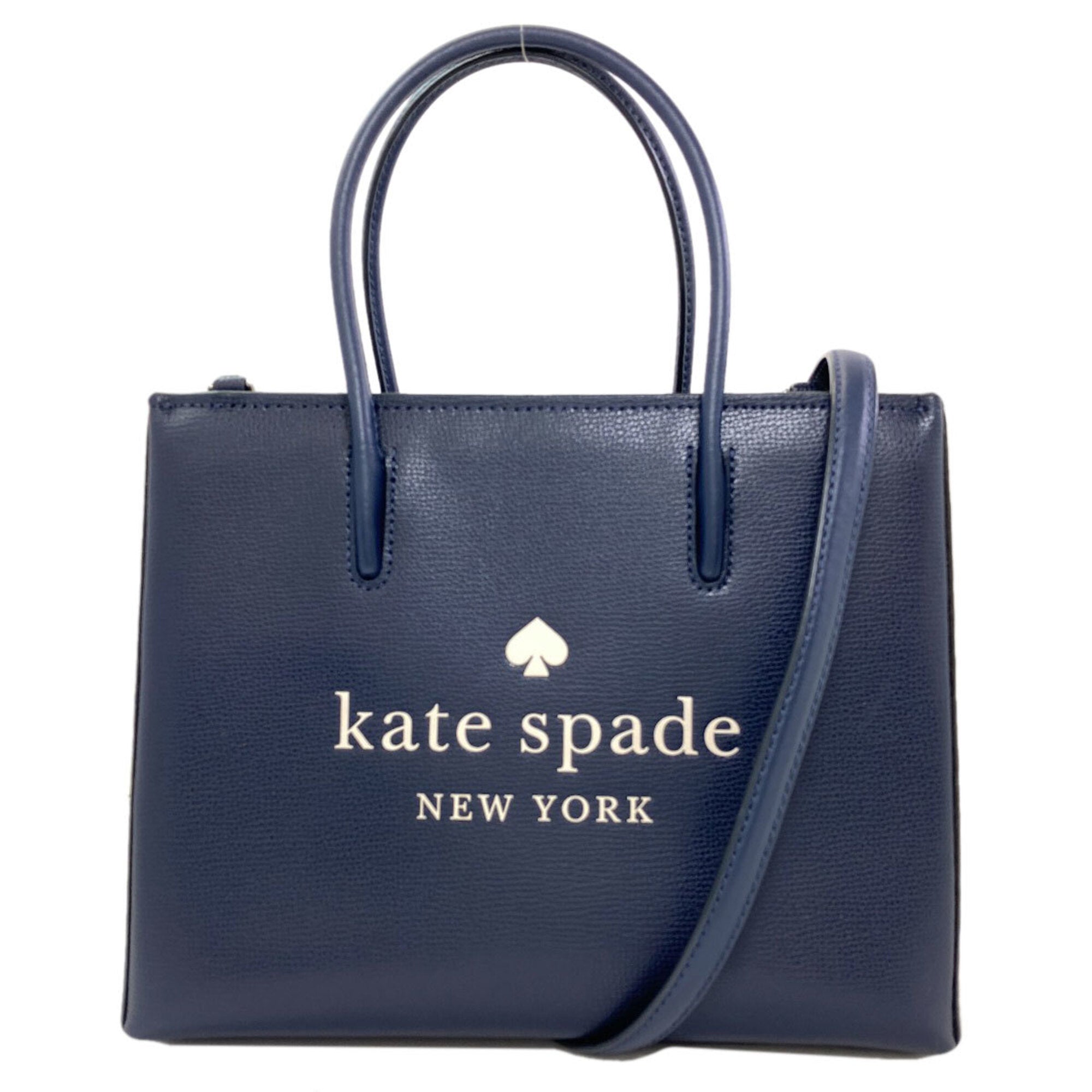 Kate Spade Navy Pvc Handbag (Pre-Owned)