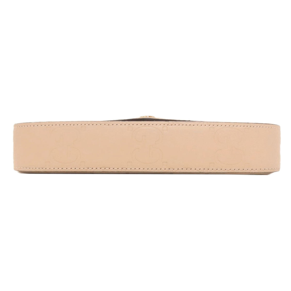 Gucci Beige Leather Shoulder Bag (Pre-Owned)