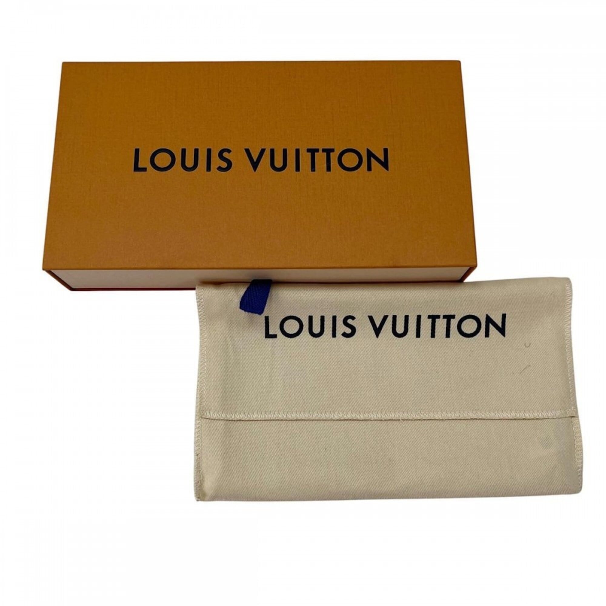 Louis Vuitton Brown Pink Monogram Canvas Long Wallet (Bi-Fold) (Pre-Owned)