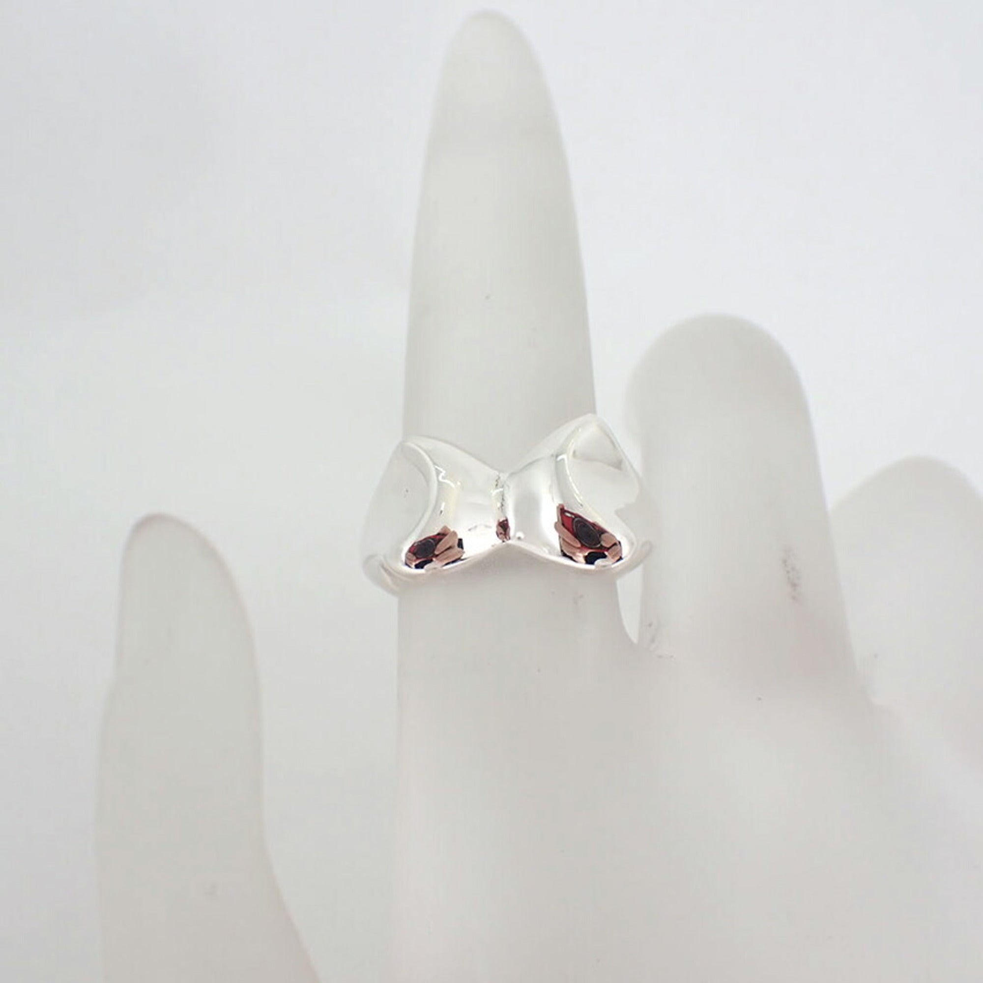 Tiffany Sterling Silver 925 Band Ring (Pre-Owned)