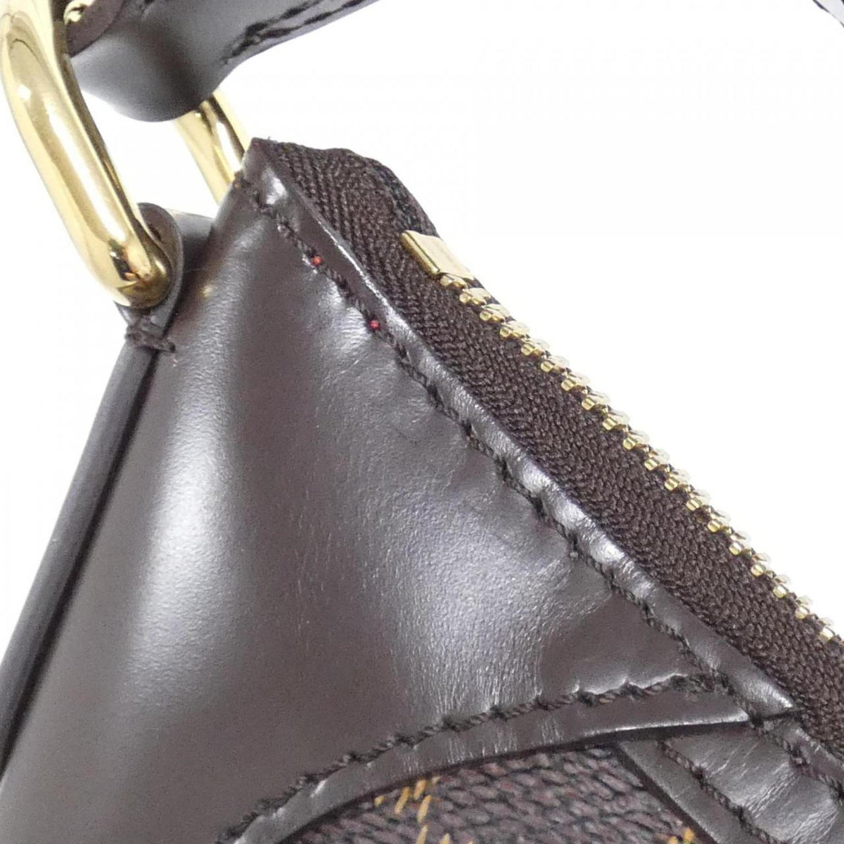 Louis Vuitton Brown Coated Canvas Shoulder Bag (Pre-Owned)