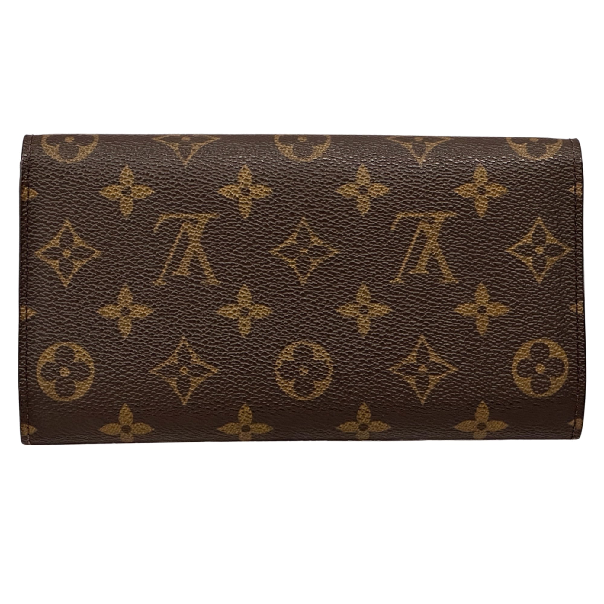 Louis Vuitton Brown Monogram Monogram Long Wallet (Tri-Fold) (Pre-Owned)