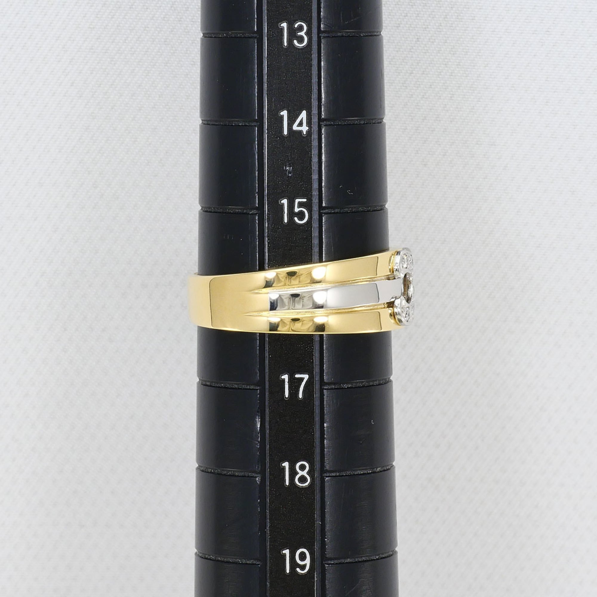 Unbranded Platinum Yellow Gold Yellow Gold (18K) Platinum 900 Band Ring (Pre-Owned)