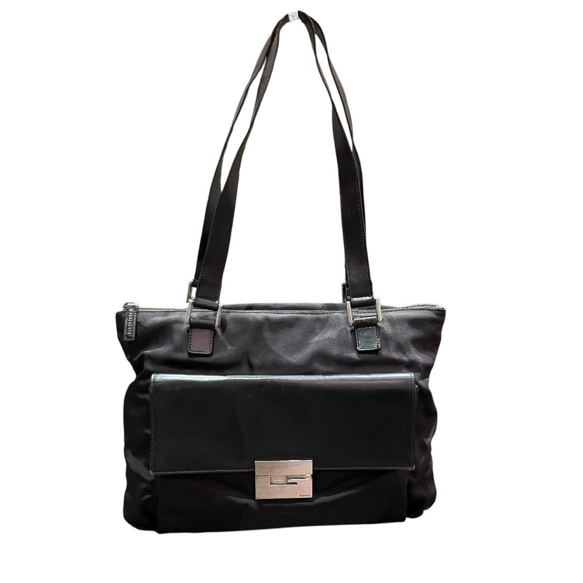 Gucci Brown Pvc Leather Shoulder Bag (Pre-Owned)
