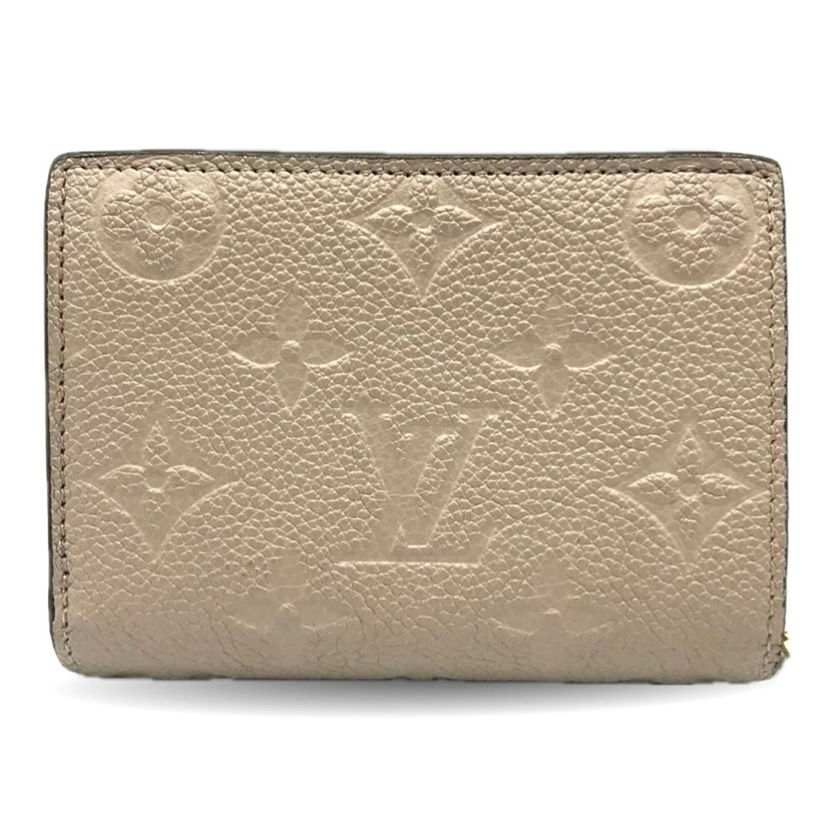 Louis Vuitton Beige Monogram Empreinte Wallet (Bi-Fold) (Pre-Owned)