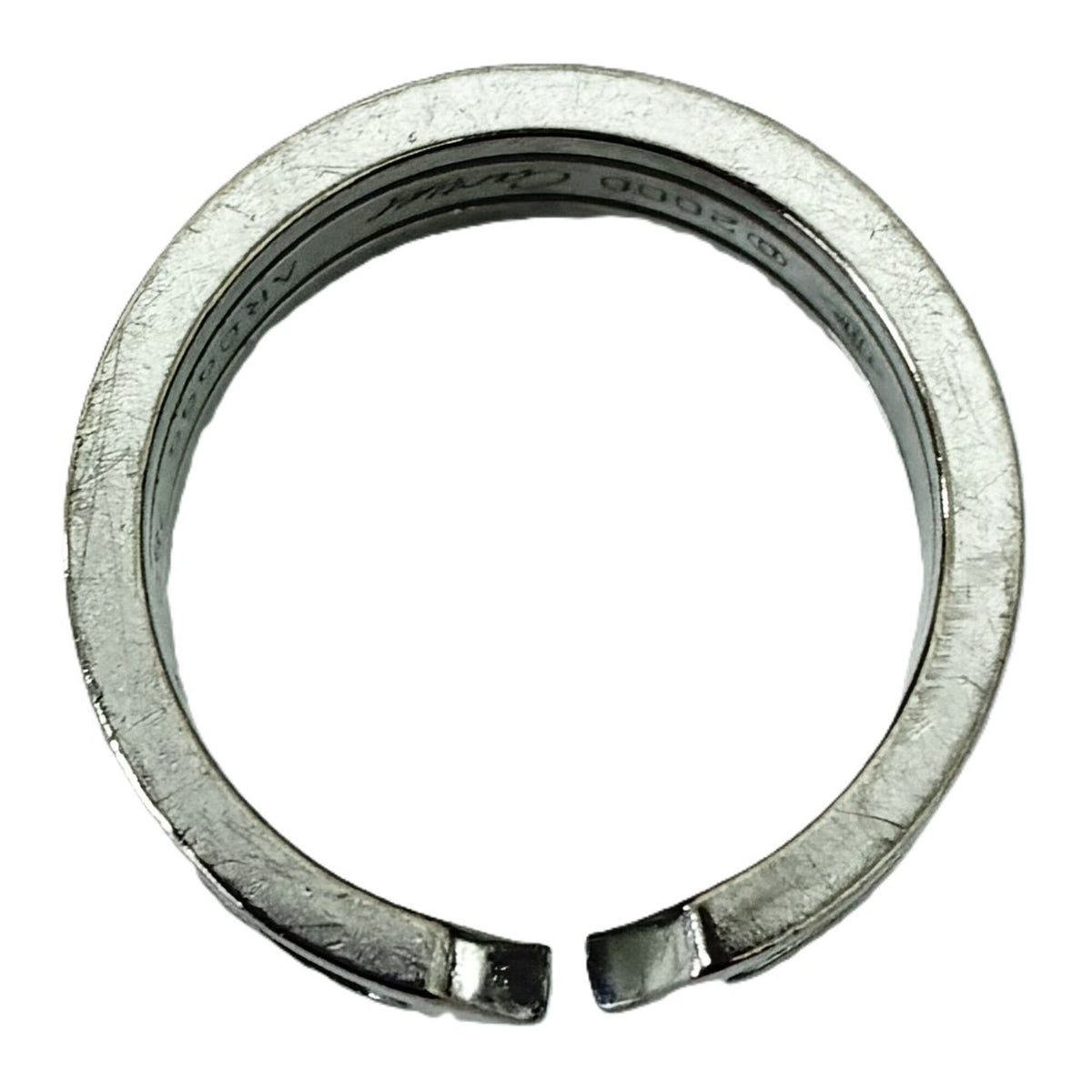 Cartier C2 Silver Band Ring (Pre-Owned)