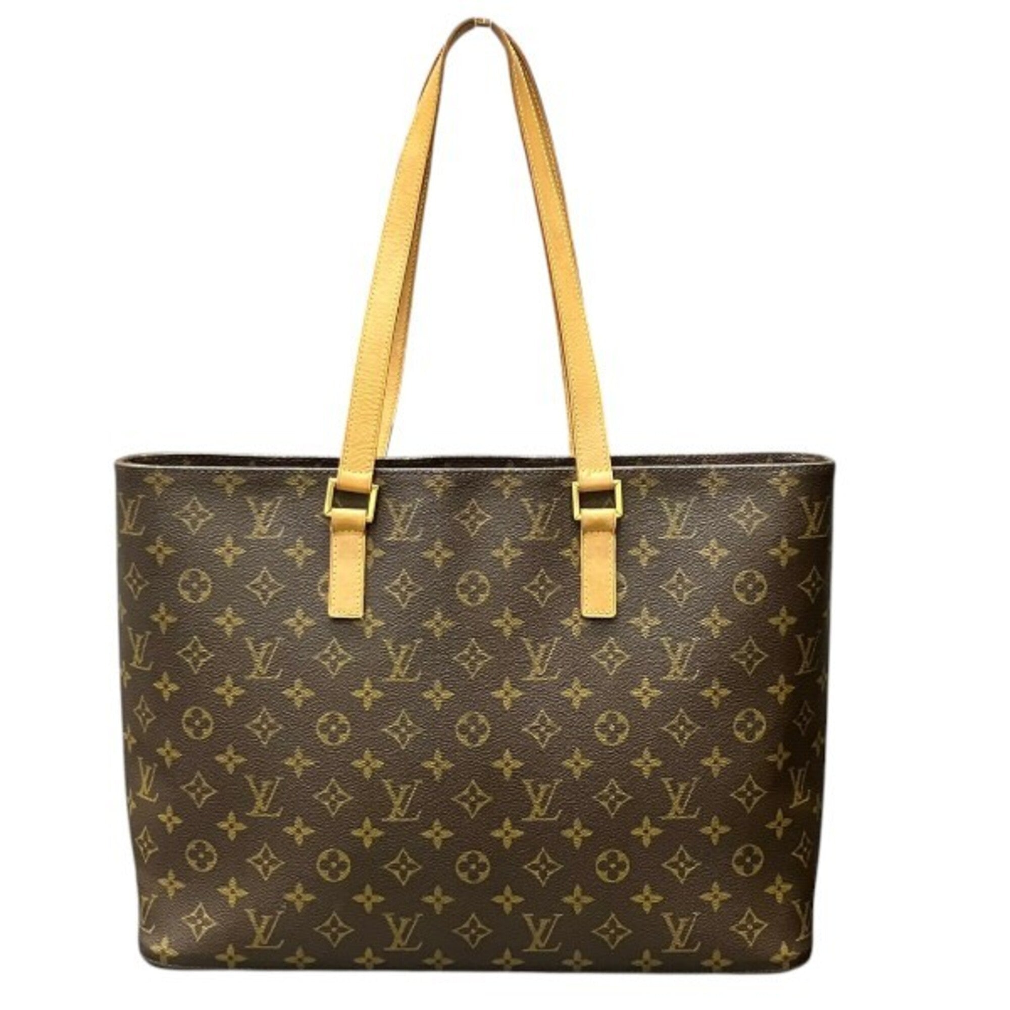 Louis Vuitton Brown Monogram Canvas Pvc Coated Canvas Handbag Tote Bag (Pre-Owned)
