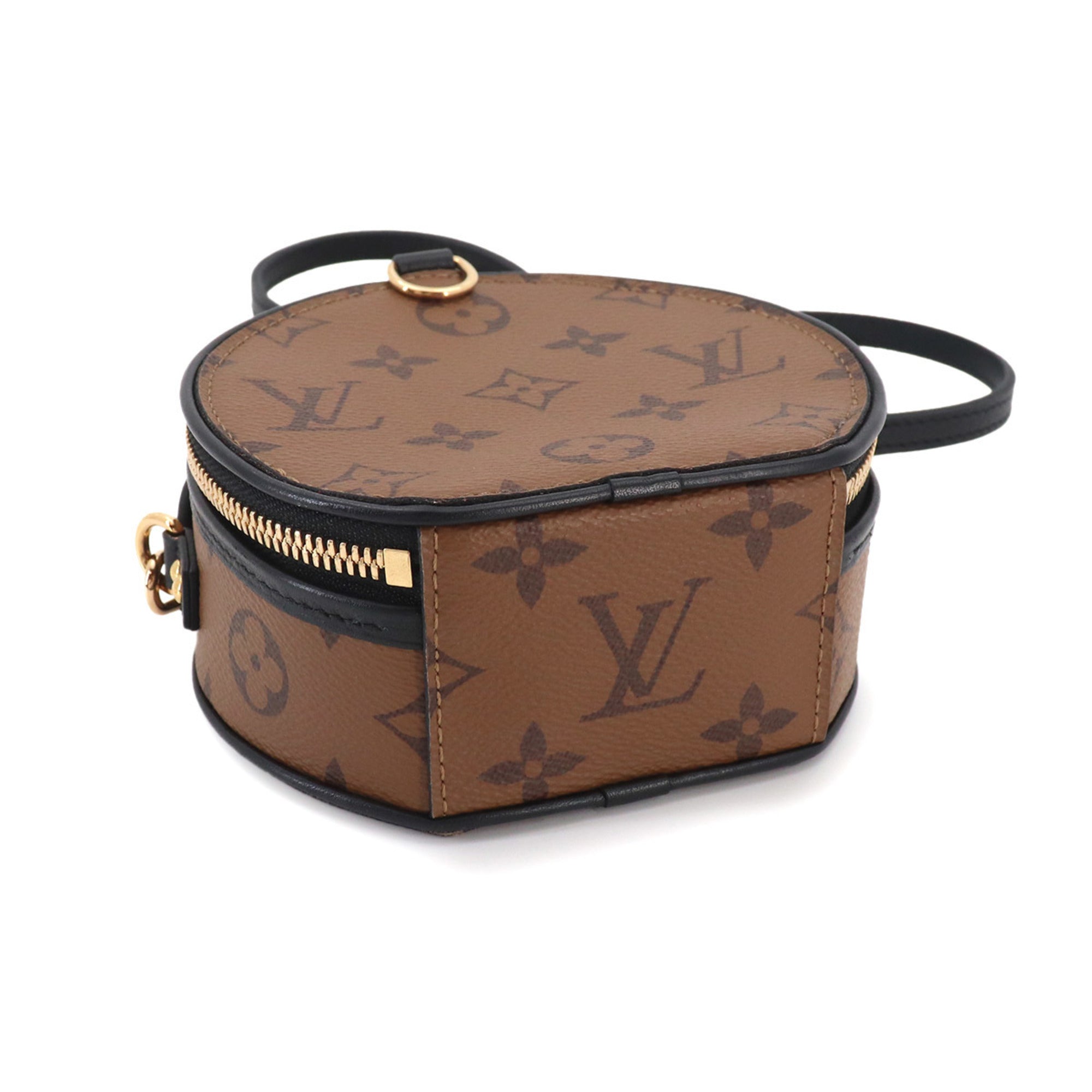 Louis Vuitton Monogram Reverse Monogram Reverse Handbag Pouch Shoulder Bag (Pre-Owned)