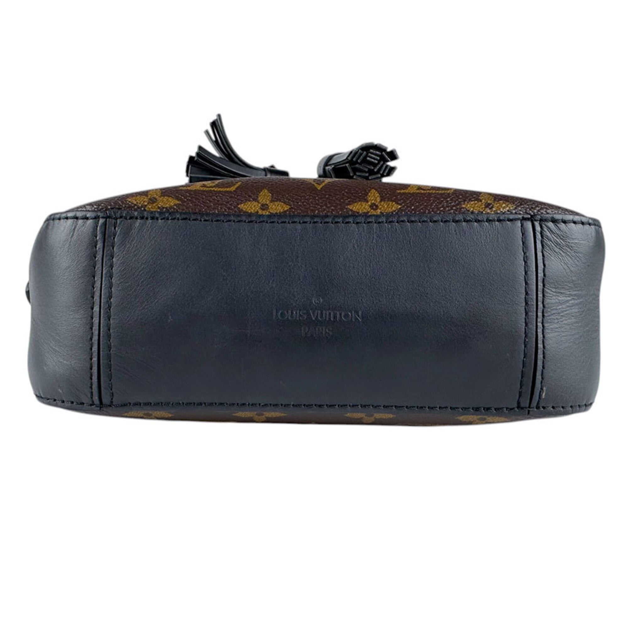 Louis Vuitton Black Brown Monogram Monogram Shoulder Bag (Pre-Owned)