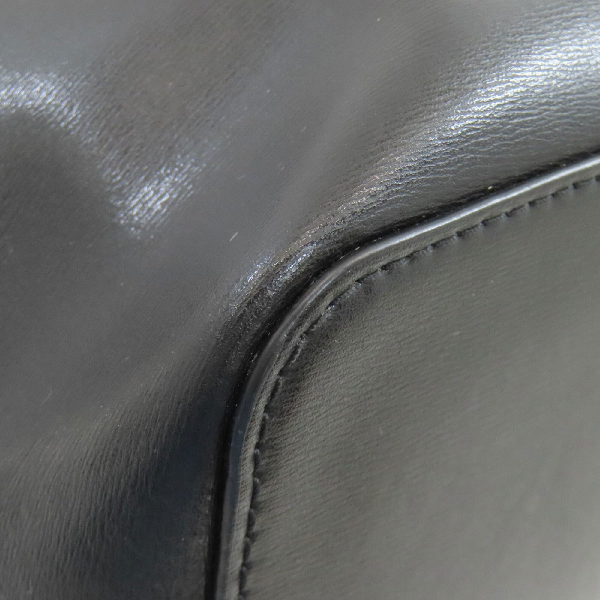 Michael Kors Black Leather Tote Bag (Pre-Owned)