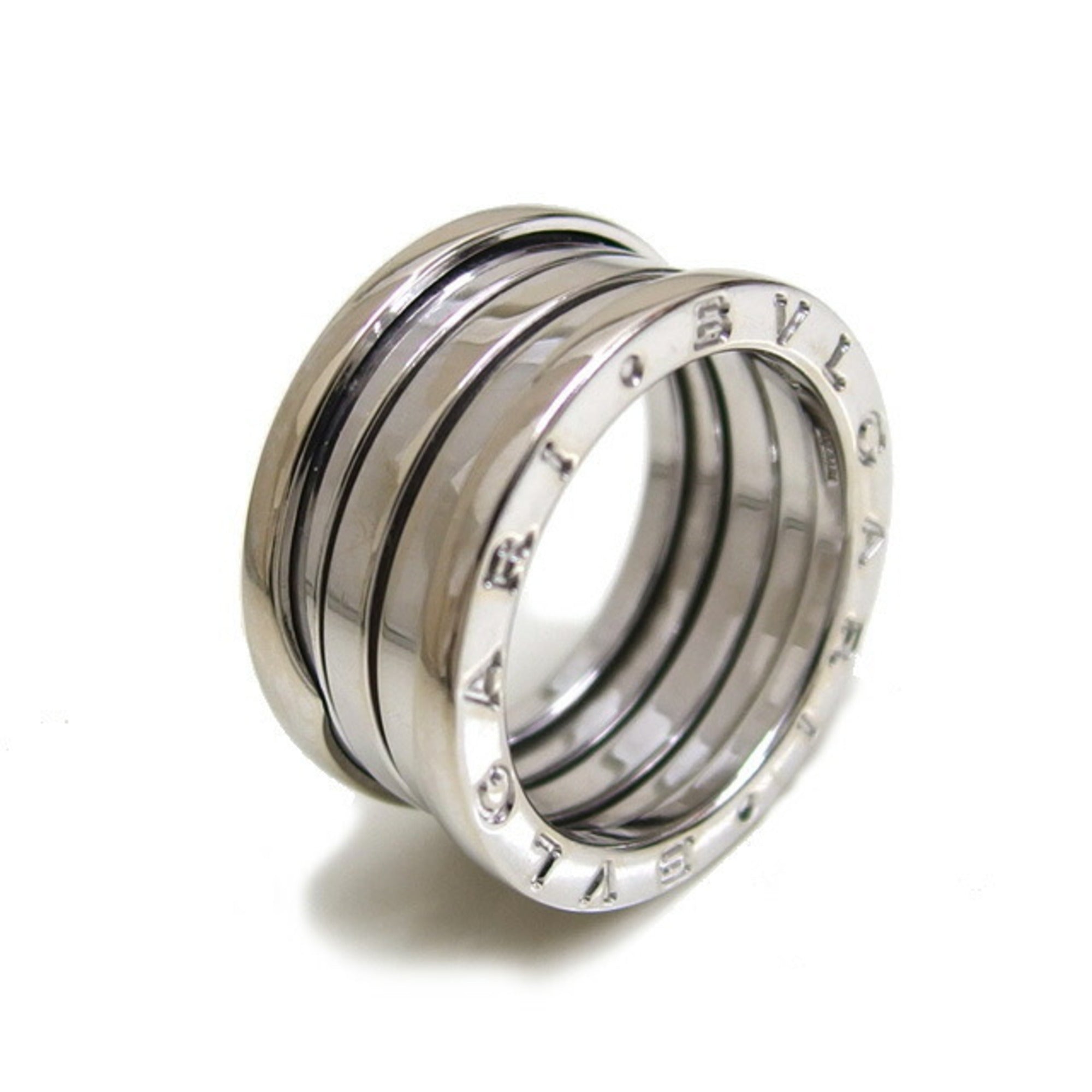 Bvlgari White Gold (18K) Band Ring (Pre-Owned)