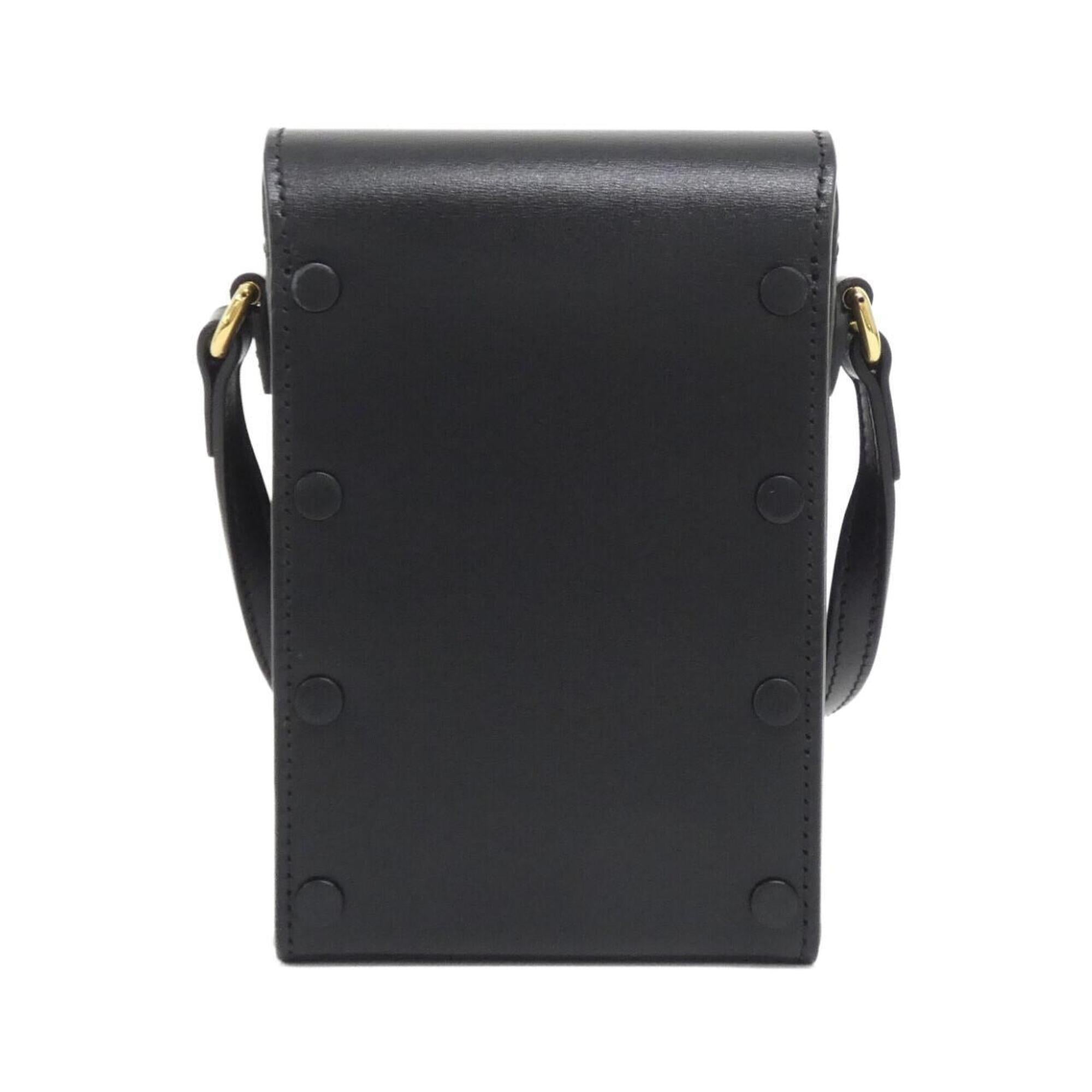 Gucci Black Leather Shoulder Bag (Pre-Owned)